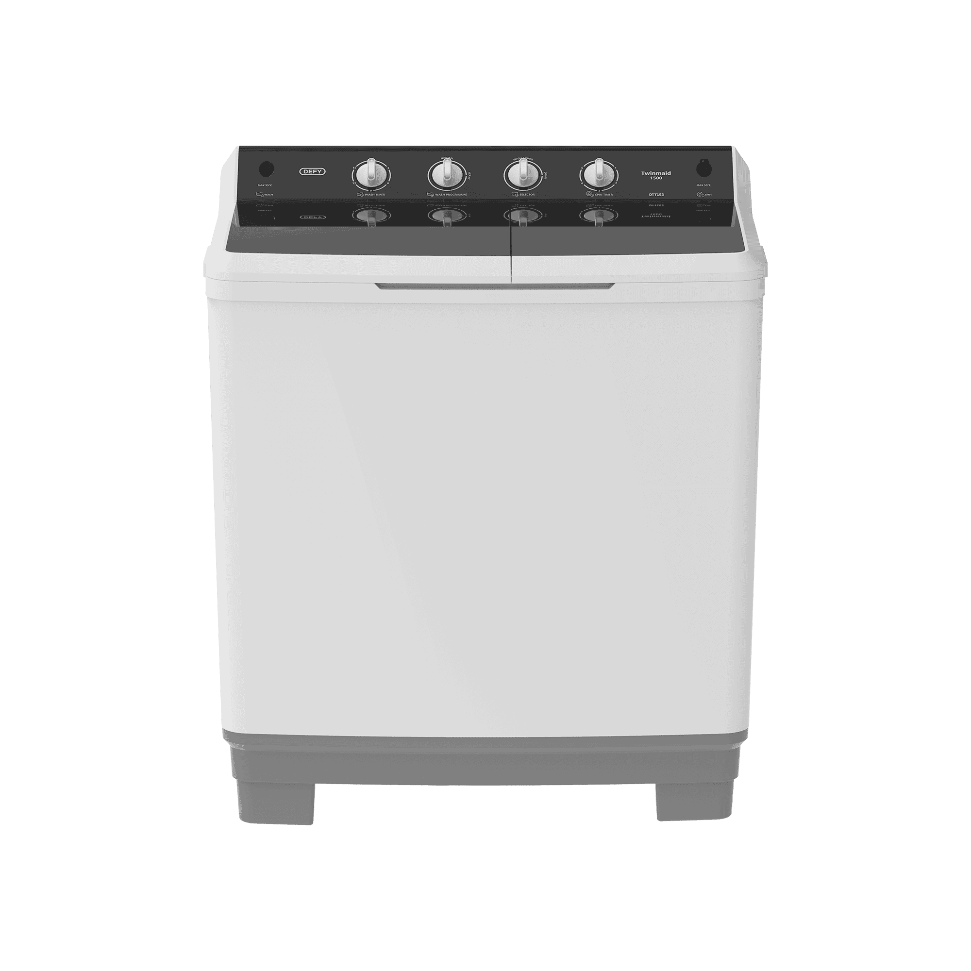 DEFY - 15kg Twin Tub Washing Machine White