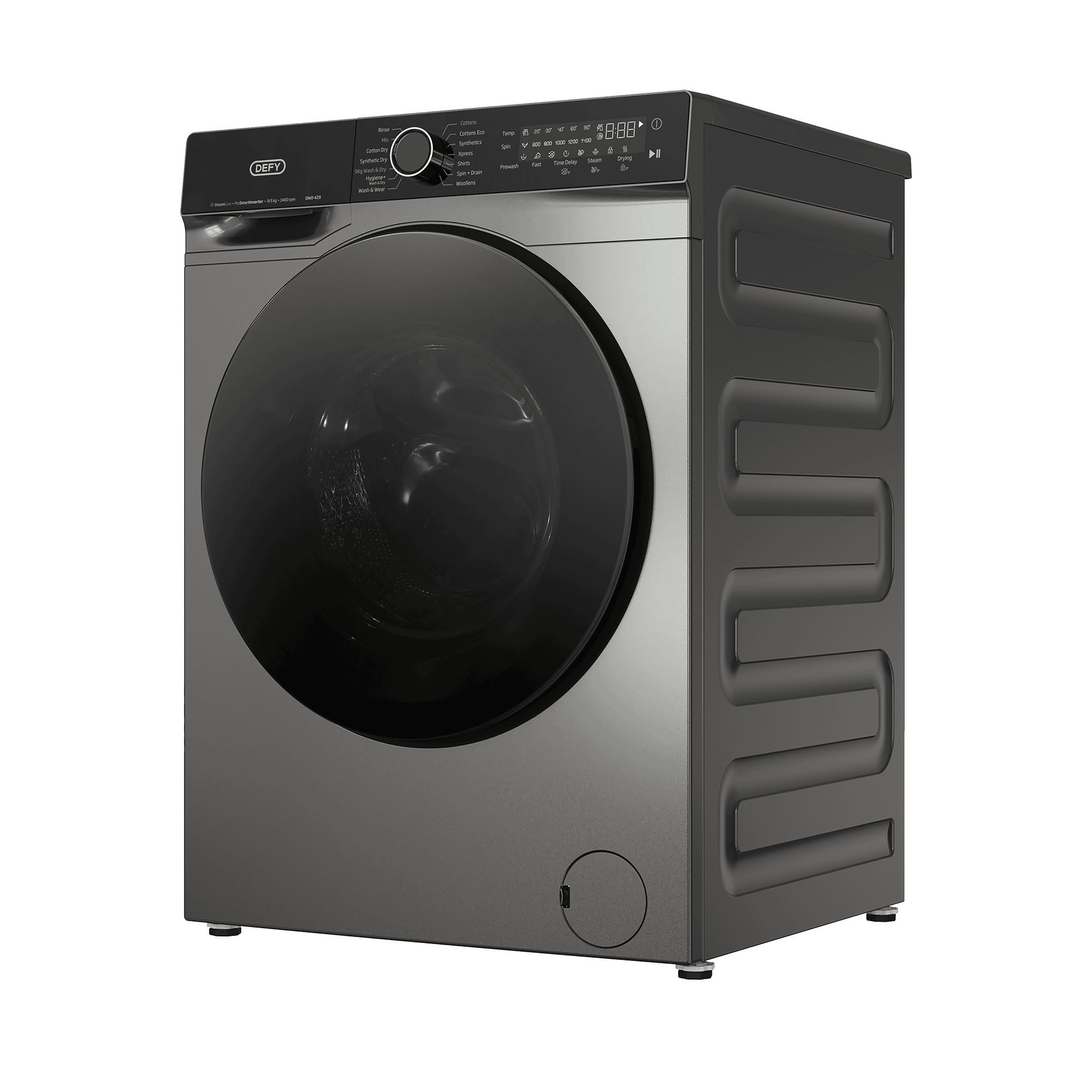 DEFY - 9/5kg Washer Dryer SteamCure Technology ManhattanGray - Image 2