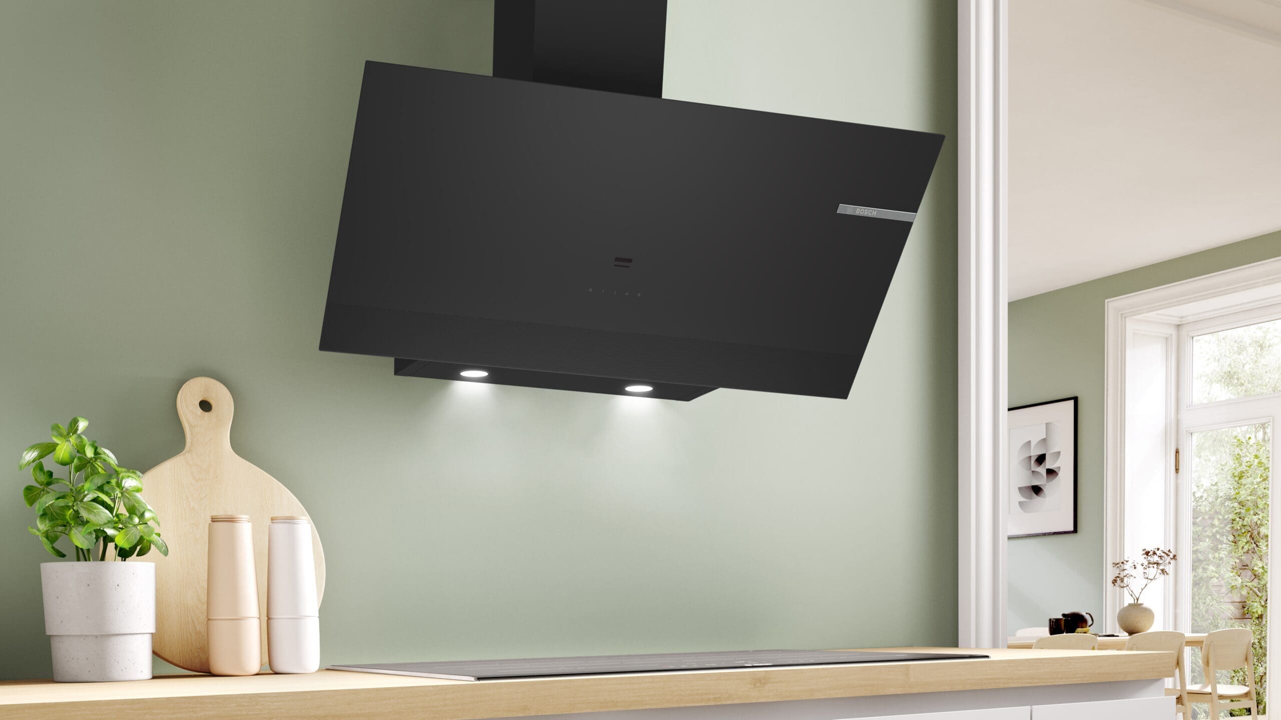 Bosch DWK97PJ60T Inclined Cookerhood
