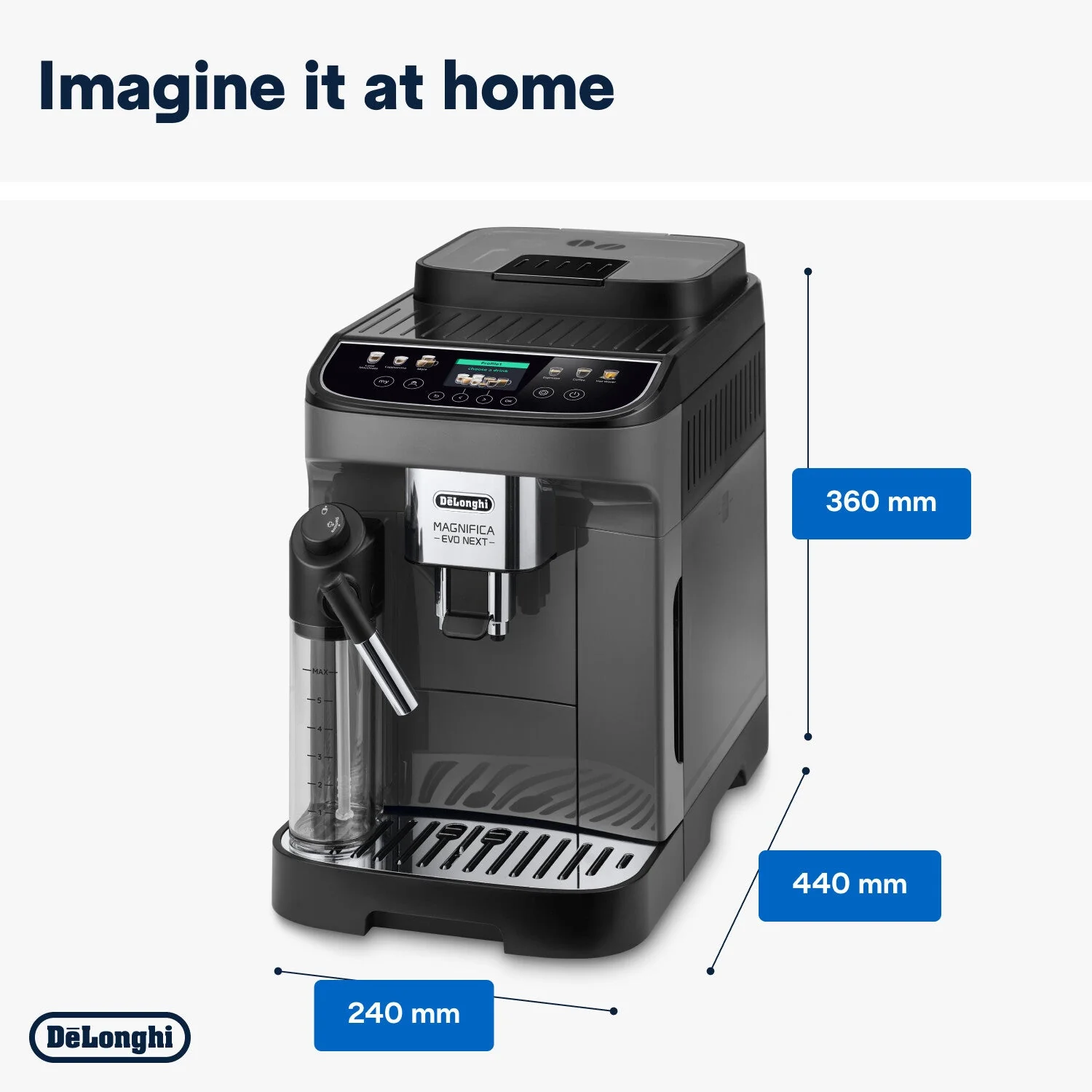 Delonghi ECAM310.60.GB Magnifica Evo Next - Image 3