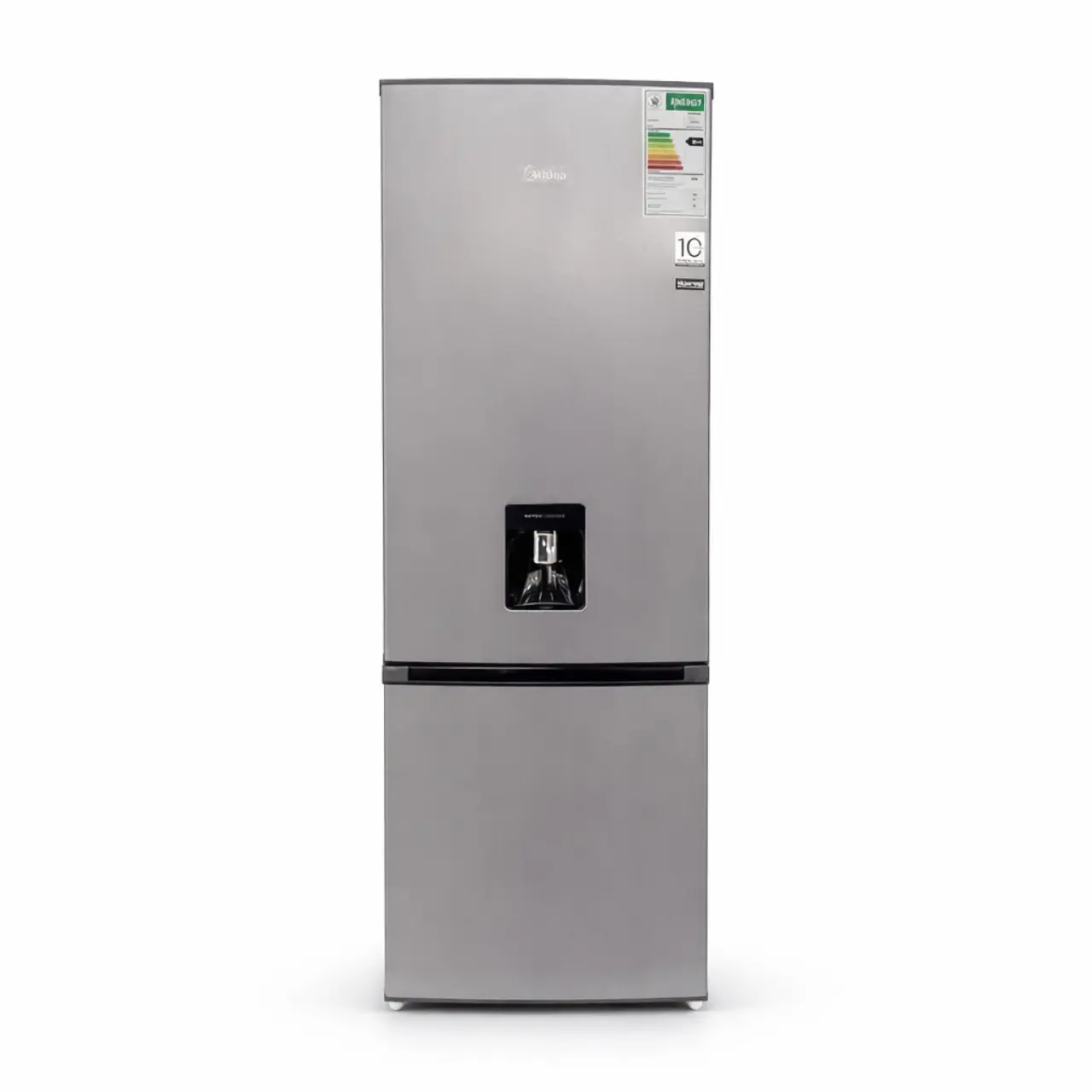 Midea HD-359RWEN-WD 262L Bottom Mount Freezer – Silver