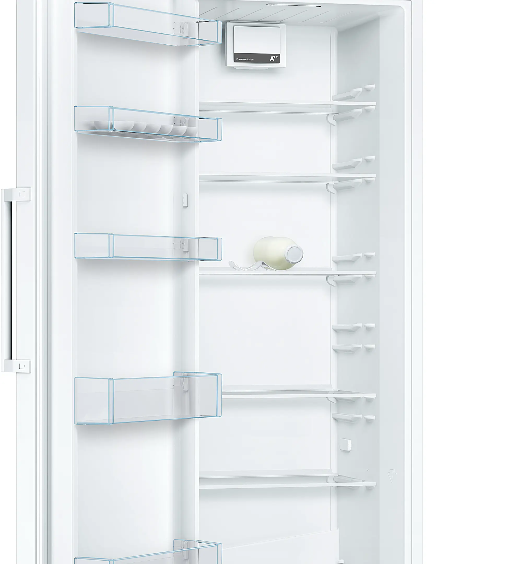 Bosch KSV33NW31Z Serie 4 324L White Free Standing Upright Fridge - Image 4