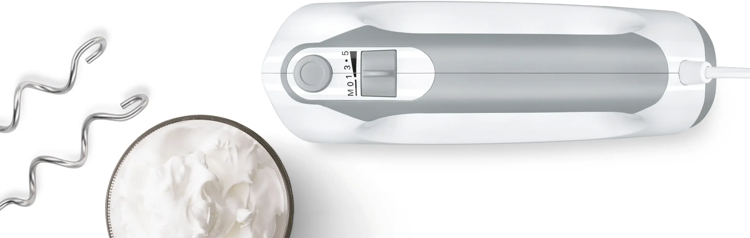 Bosch - MFQ36400 450W White Ergomixx Hand Mixer - Image 3