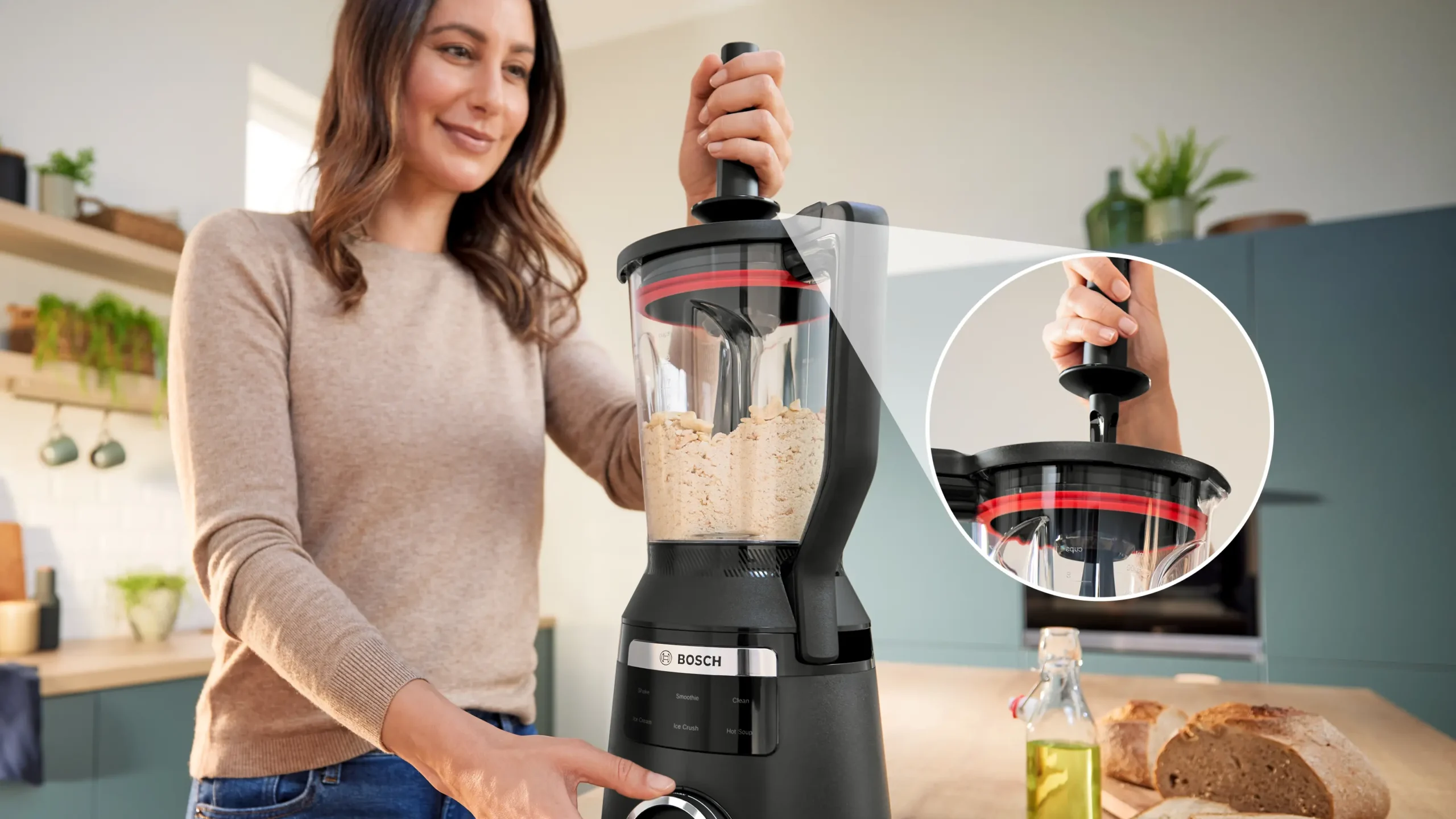 Bosch MMB6652B Series 6 VitaPower 1800W Blender with SmartDetect, 2.0L - Image 4