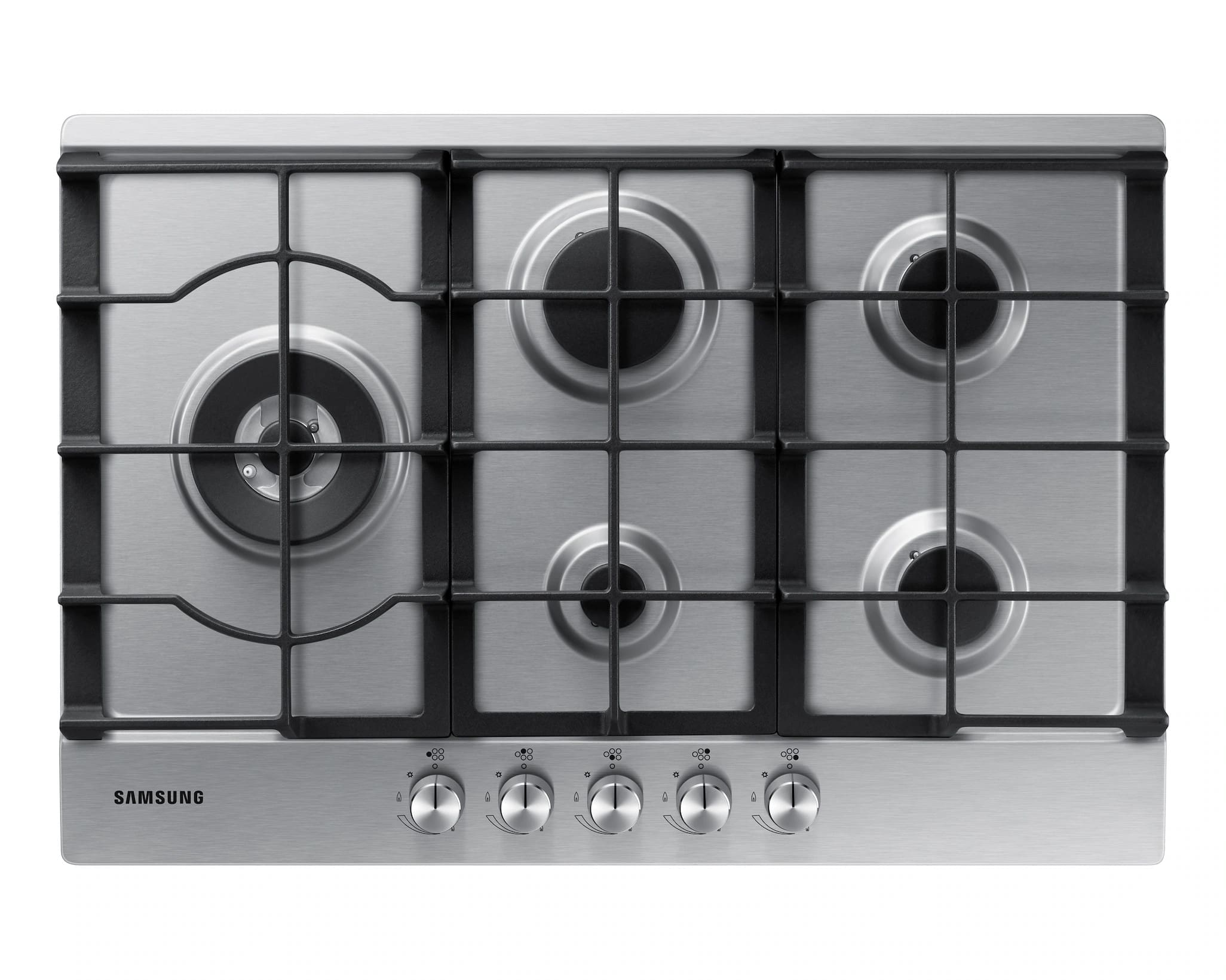 Samsung NA75D3030AS/FA 75 CM, 5 Burner Gas Hob