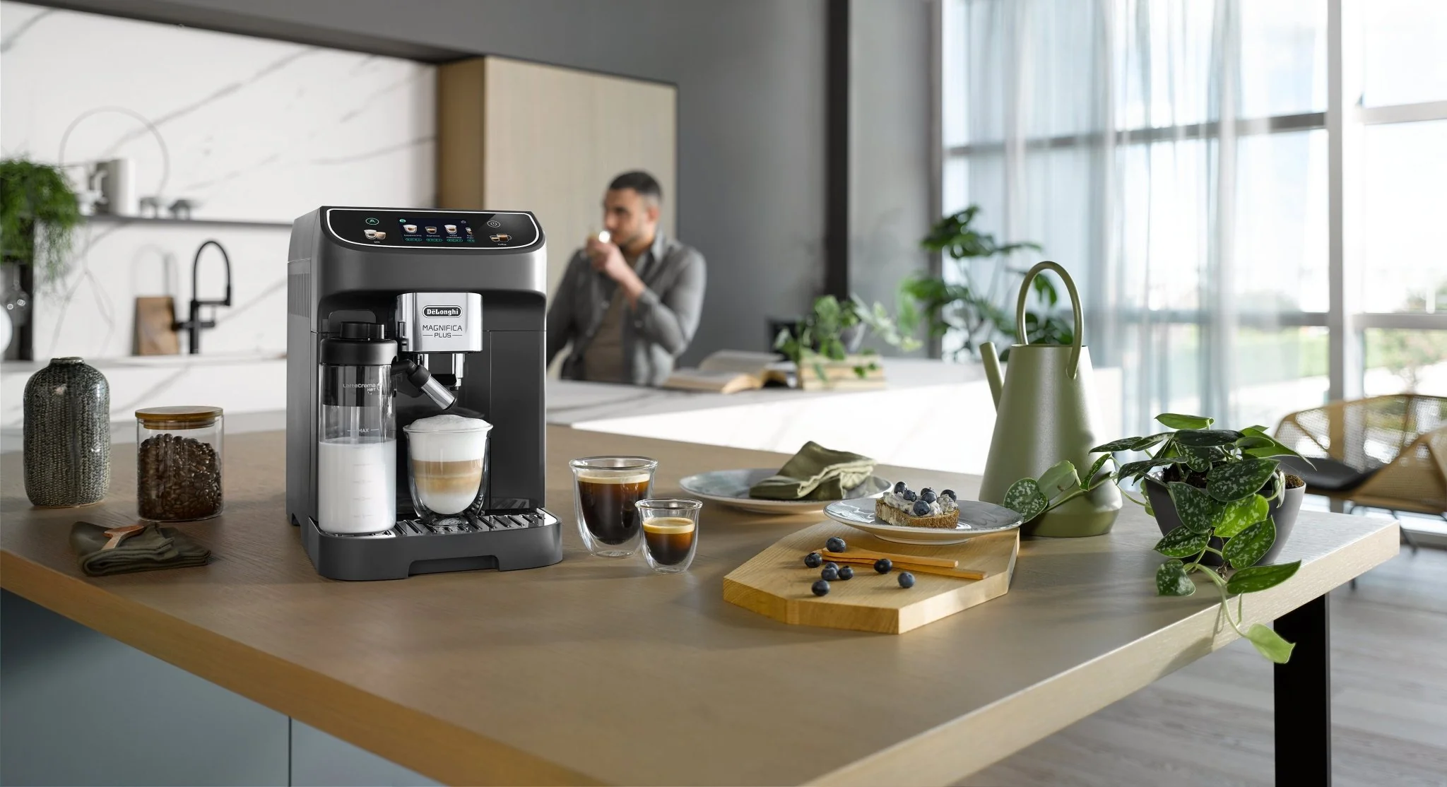 Delonghi ECAM320.61.G Magnifica Plus - Milk - Image 11
