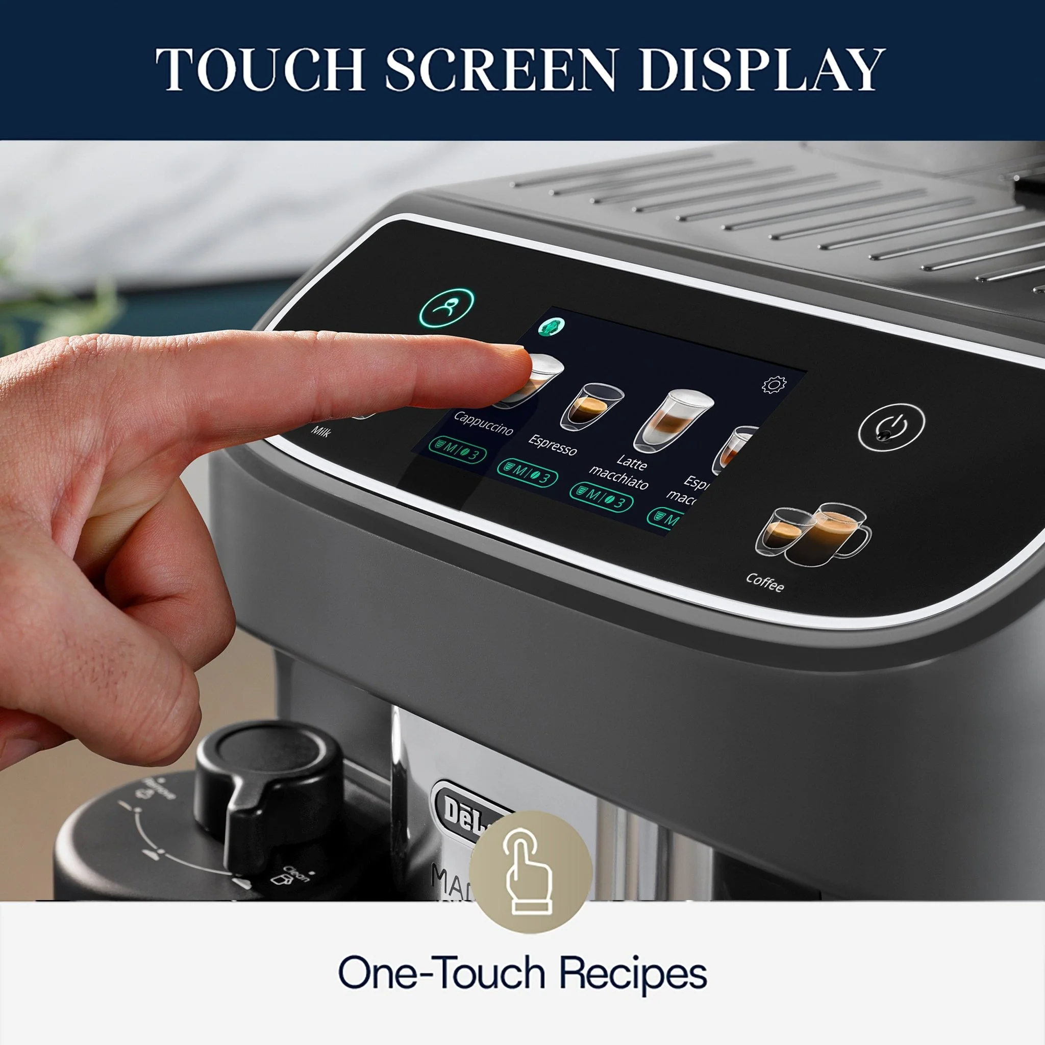 Delonghi ECAM320.61.G Magnifica Plus - Milk - Image 7