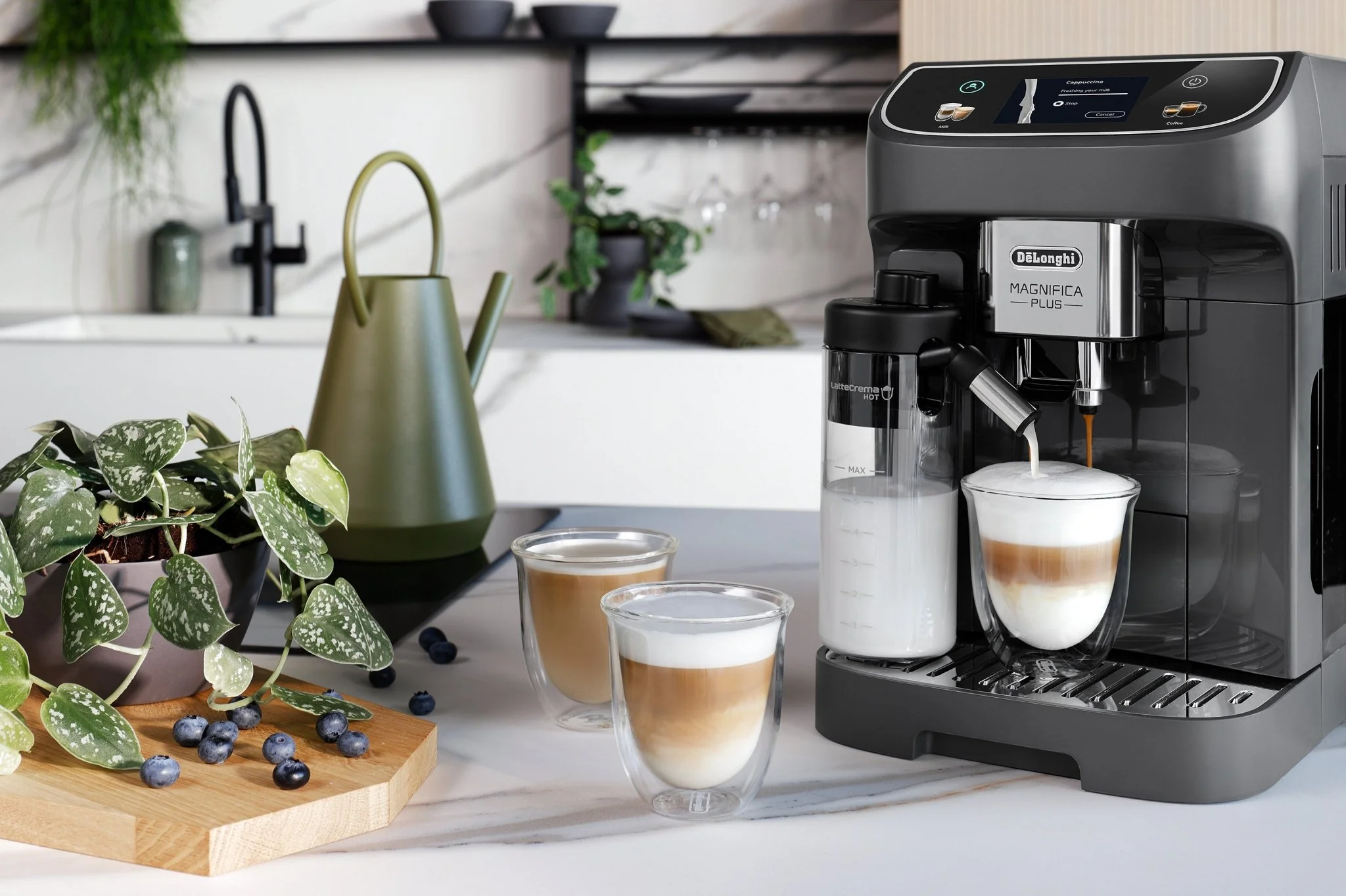 Delonghi ECAM320.61.G Magnifica Plus - Milk - Image 9