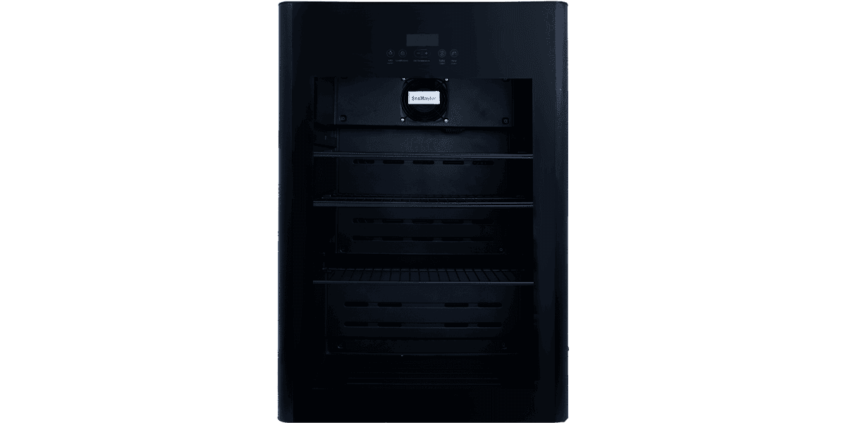 SnoMaster 100L Sub-Zero Under-Counter Beverage Cooler - Black - Image 2