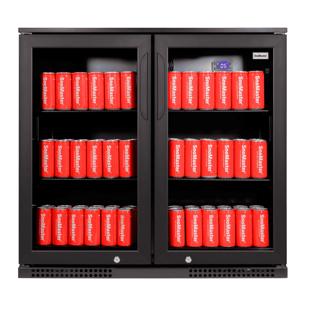 SnoMaster 200L Under-Counter Beverage Cooler - Black - Image 4