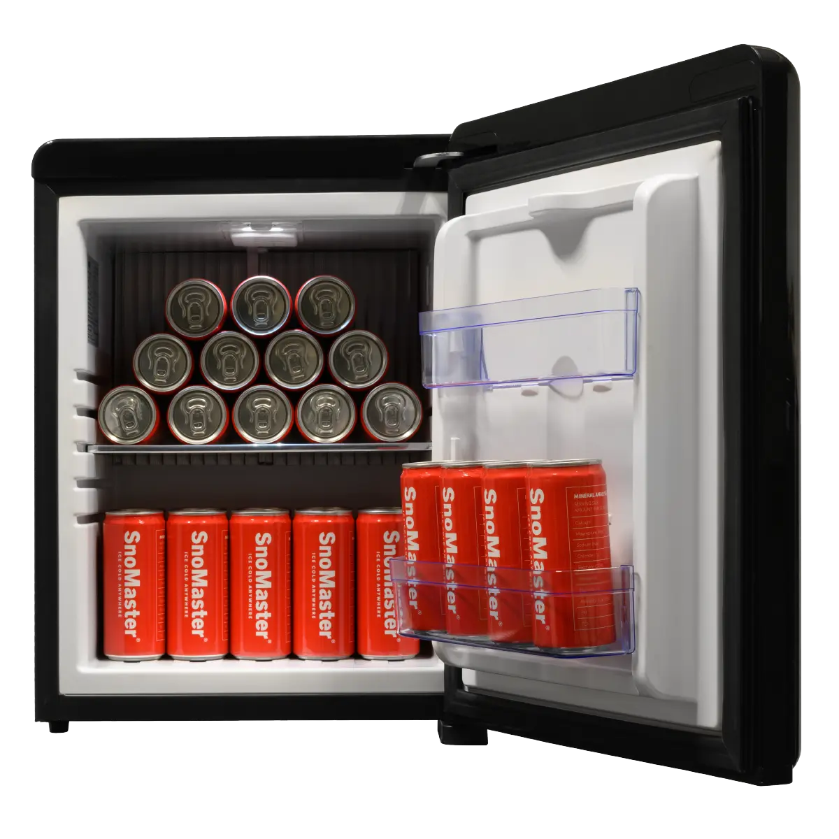 SnoMaster 47L Absorption Minibar Cooler - Black - Image 6
