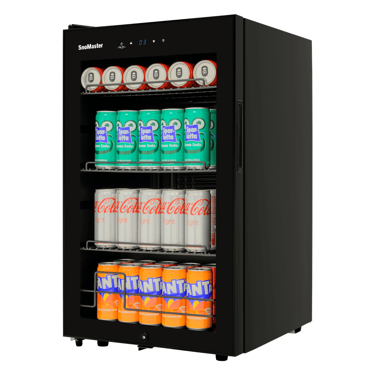 SnoMaster 68L Counter-Top Beverage Cooler - Black - Image 3