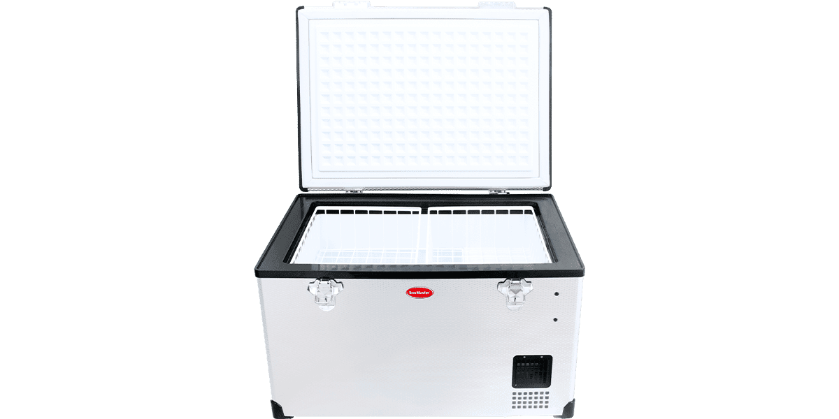 SnoMaster 65L Low Profile Single Compartment Mobile Fridge & Freezer AC/DC - Stainless Steel - Image 3