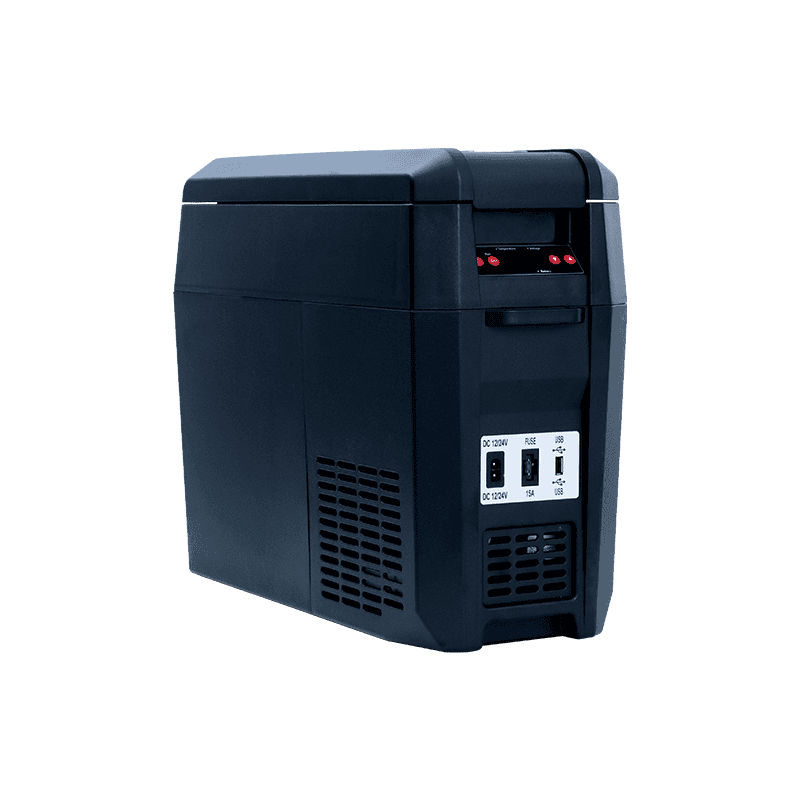 SnoMaster 12L Plastic Mobile Fridge & Freezer DC - Black - Image 10
