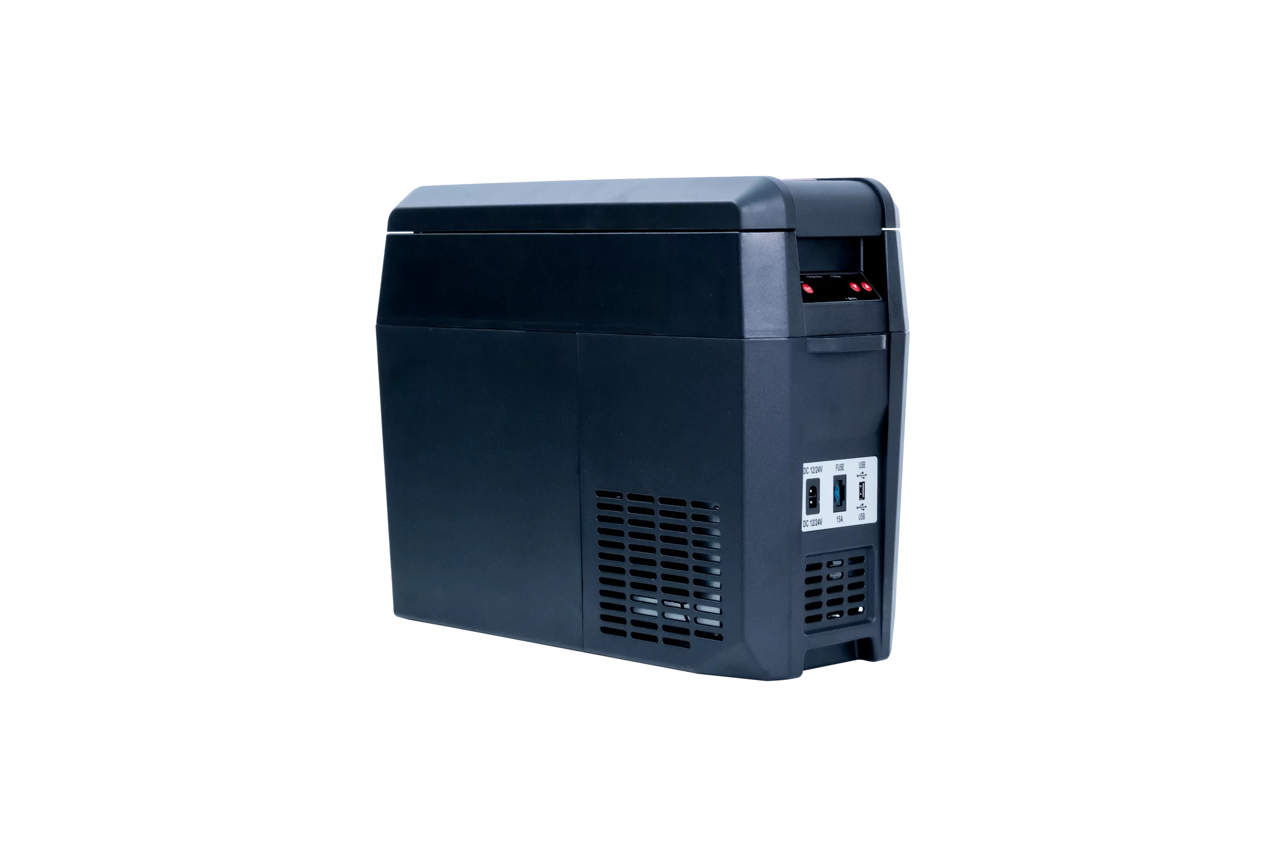 SnoMaster 12L Plastic Mobile Fridge & Freezer DC - Black - Image 4