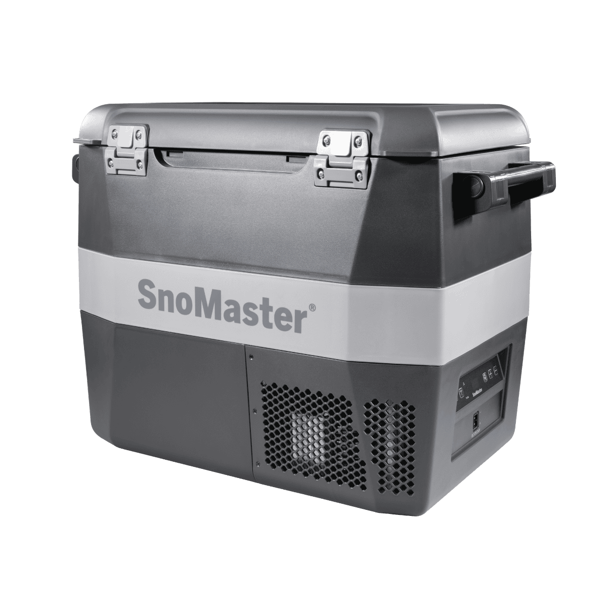 SnoMaster 54L Plastic Mobile Fridge & Freezer DC With 220V Power Adapter - Grey - Image 7
