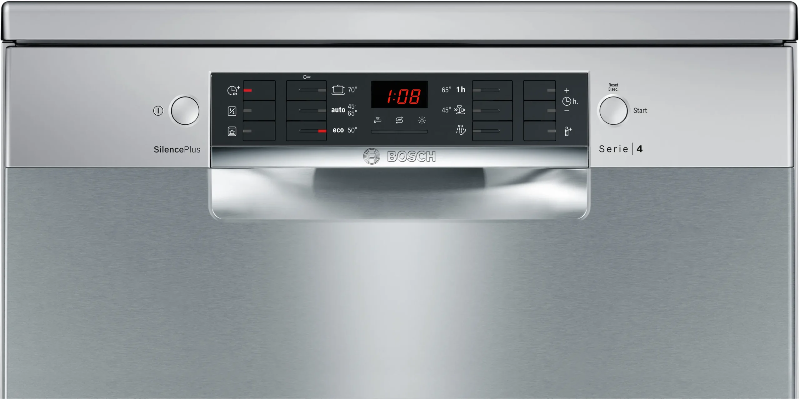 Bosch SMS46NI00Z Serie 4 13 Place Stainless Steel Freestanding Dishwasher - Image 3
