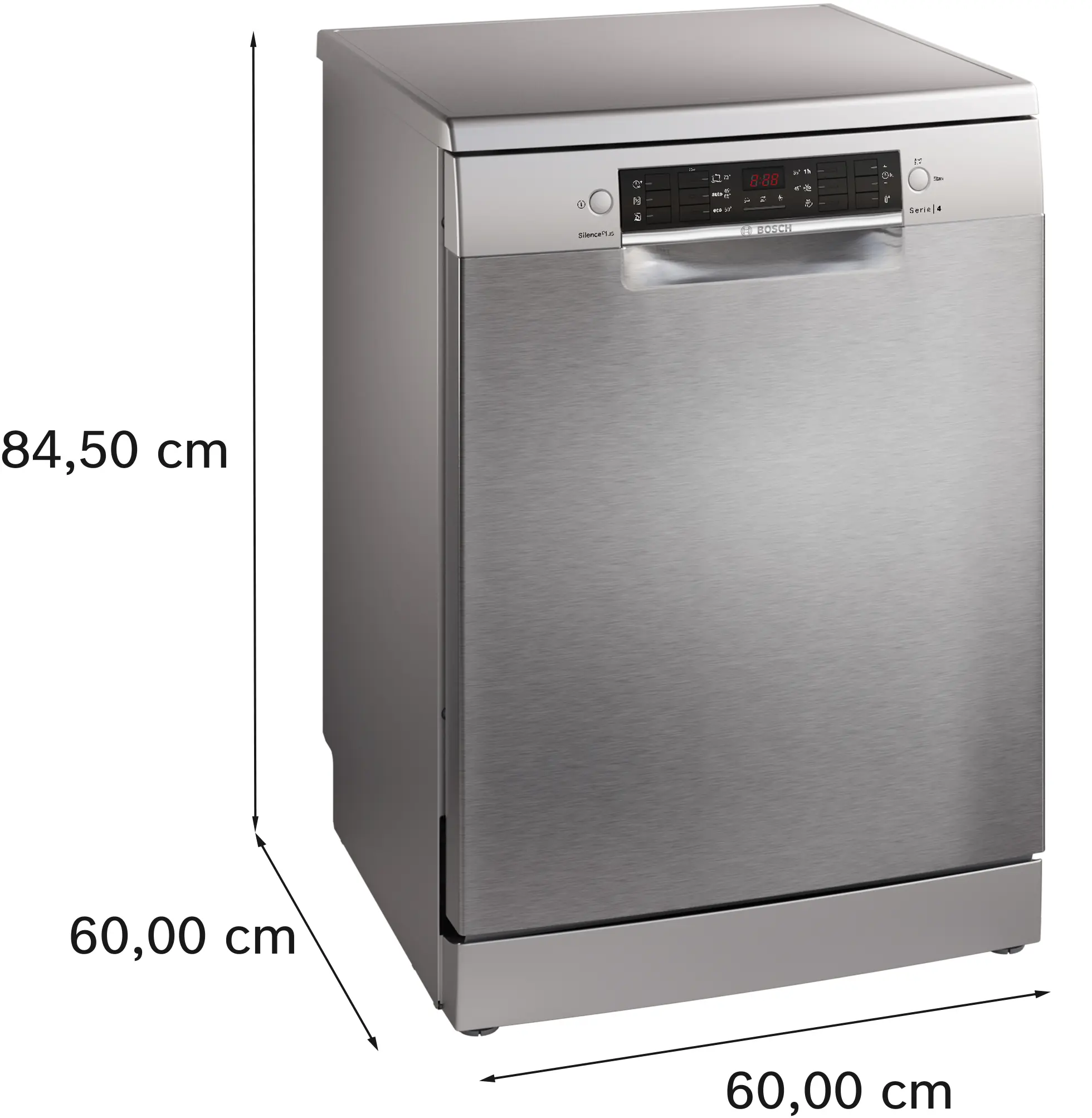 Bosch SMS46NI00Z Serie 4 13 Place Stainless Steel Freestanding Dishwasher - Image 4