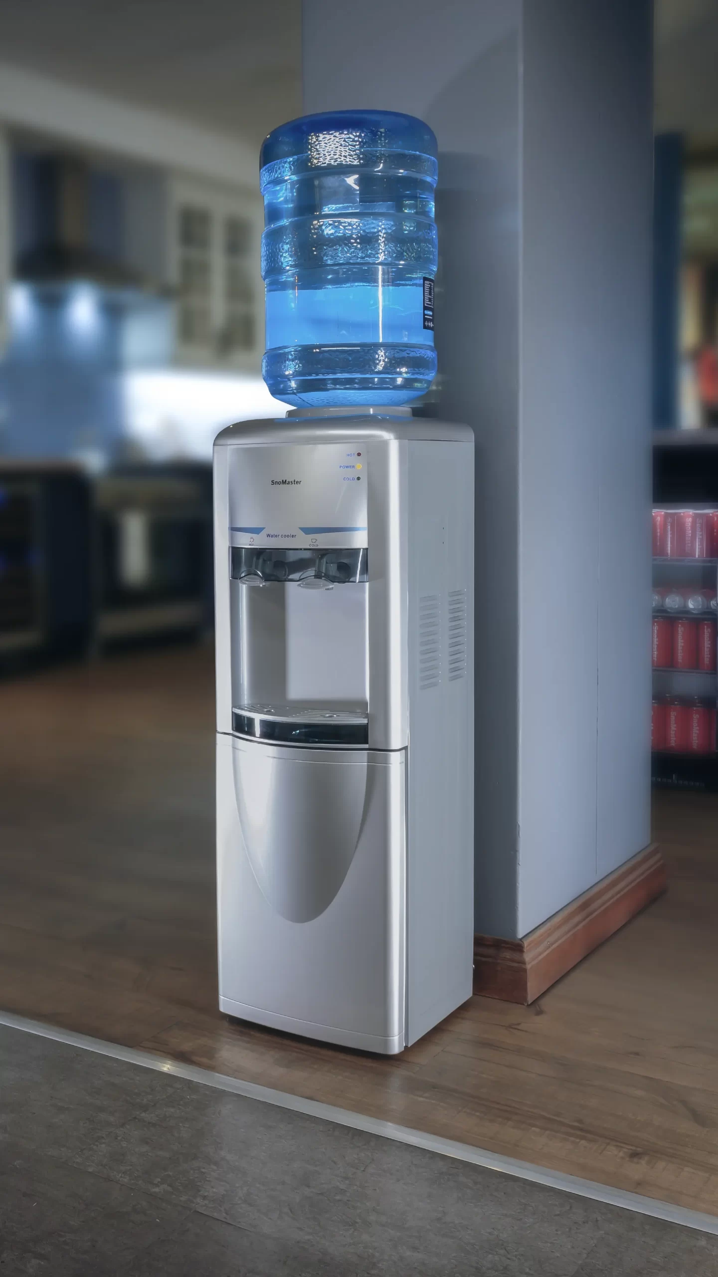 SnoMaster Hot & Cold Water Dispenser - Silver