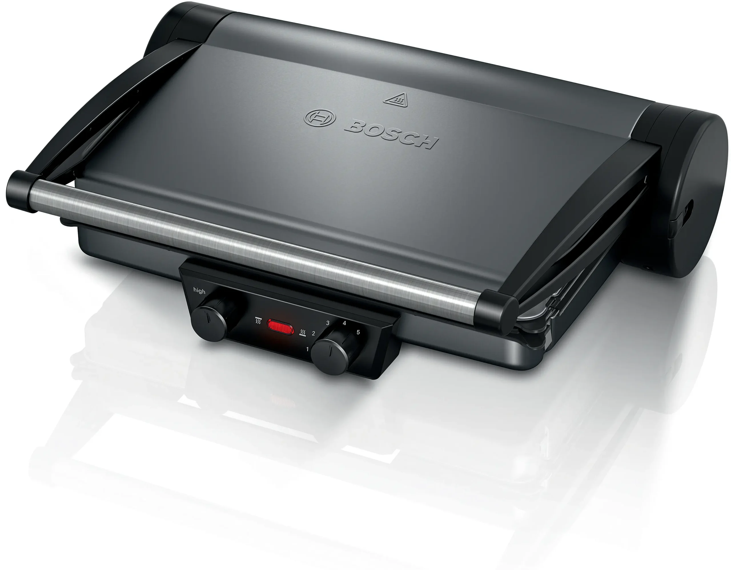 Bosch - TCG4215 2000W Silver Floating Hinge Contact Grill - Image 3