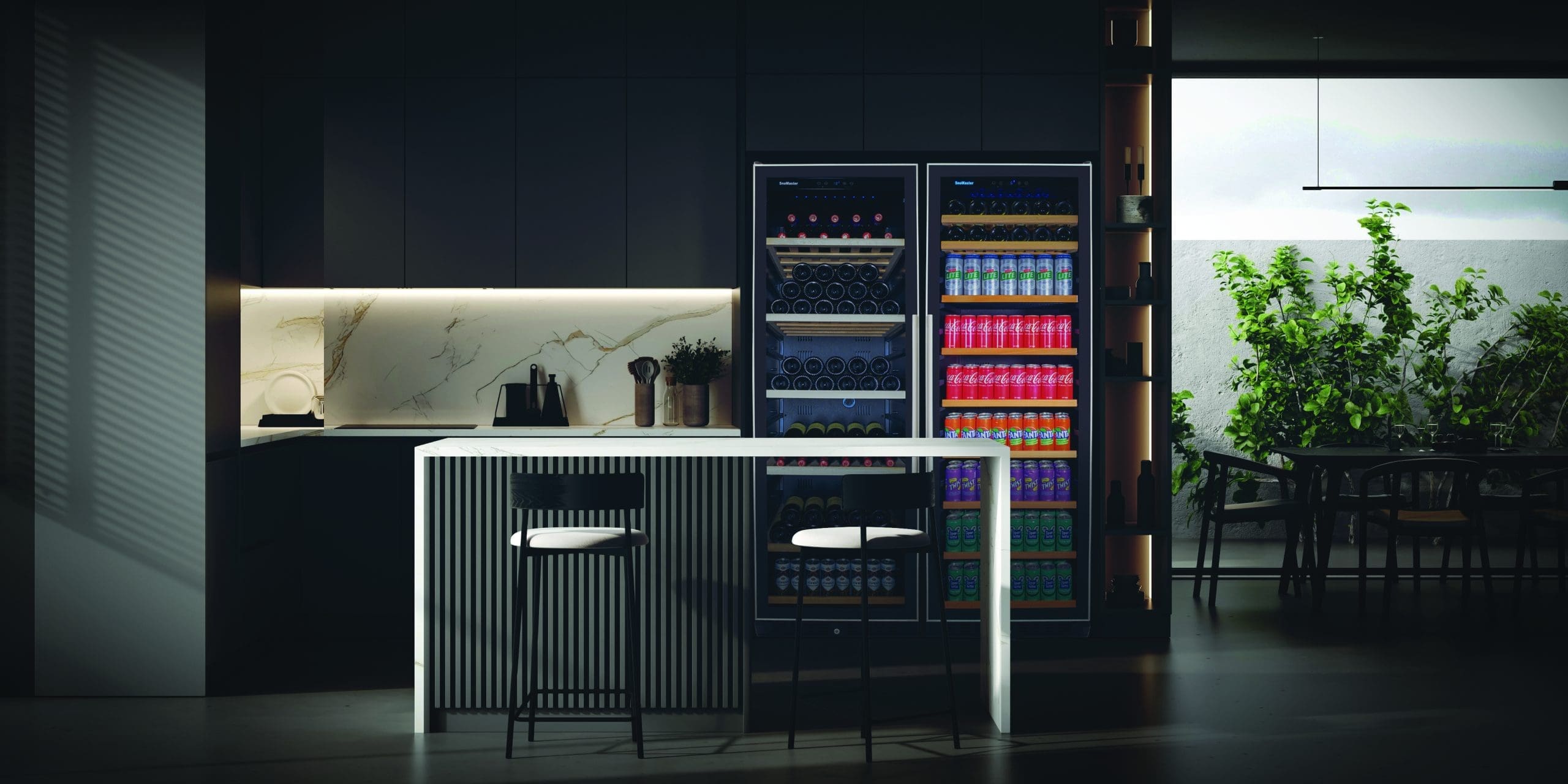 SnoMaster VT-155WC 19 Bottle Single Zone Wine Chiller - Image 8