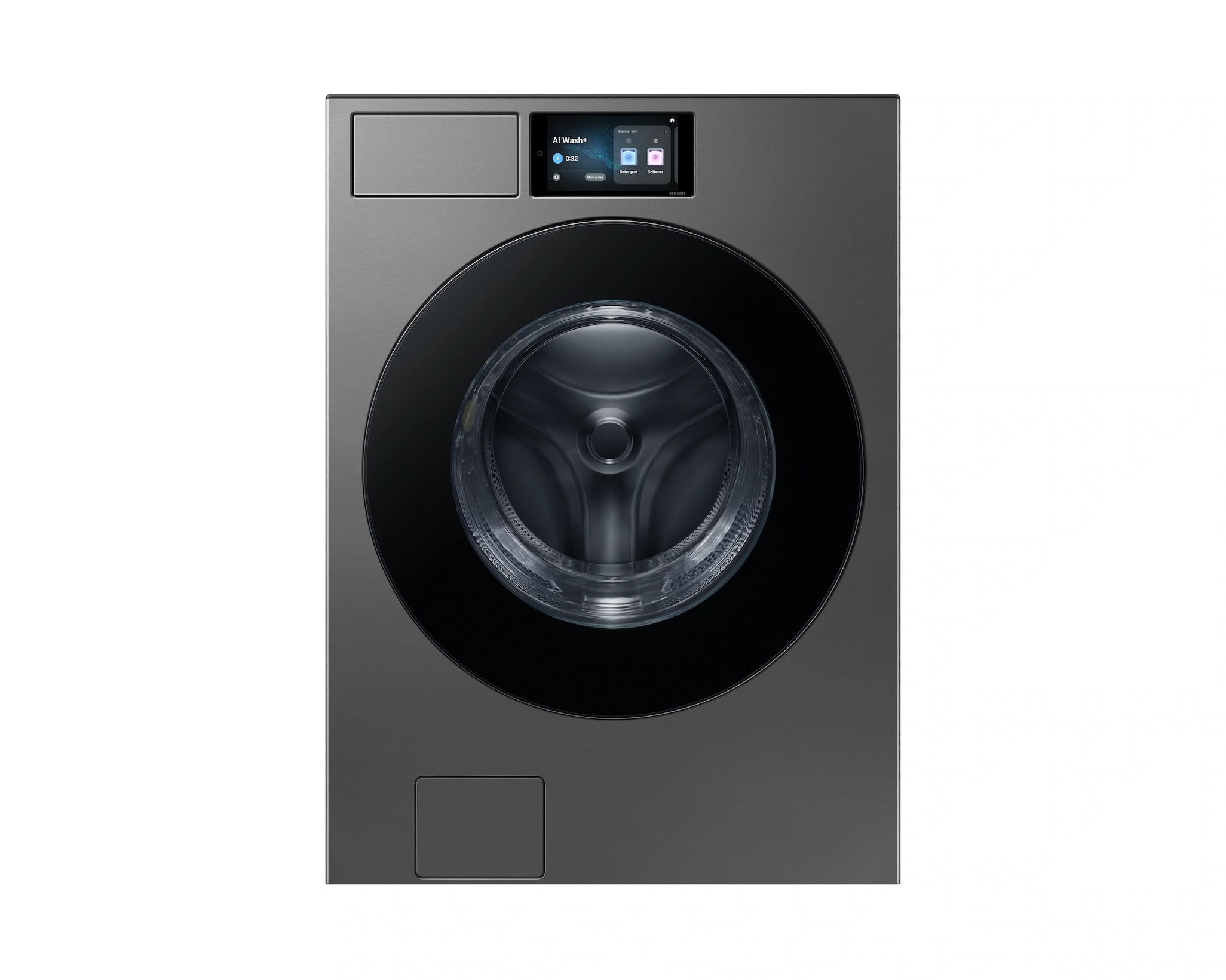 Samsung WF90F20ADSFA AI 20kg Front Loader Washing Machine Dark Steel