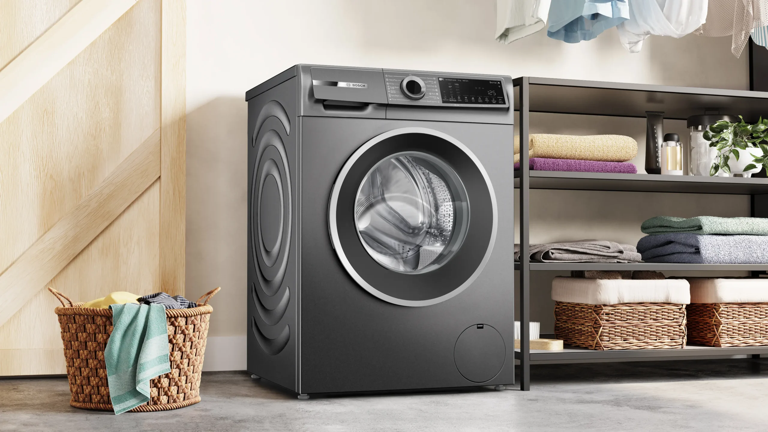 Bosch WGK254ZRZA 10kg Cast Iron Front Loader Washing Machine - Image 5