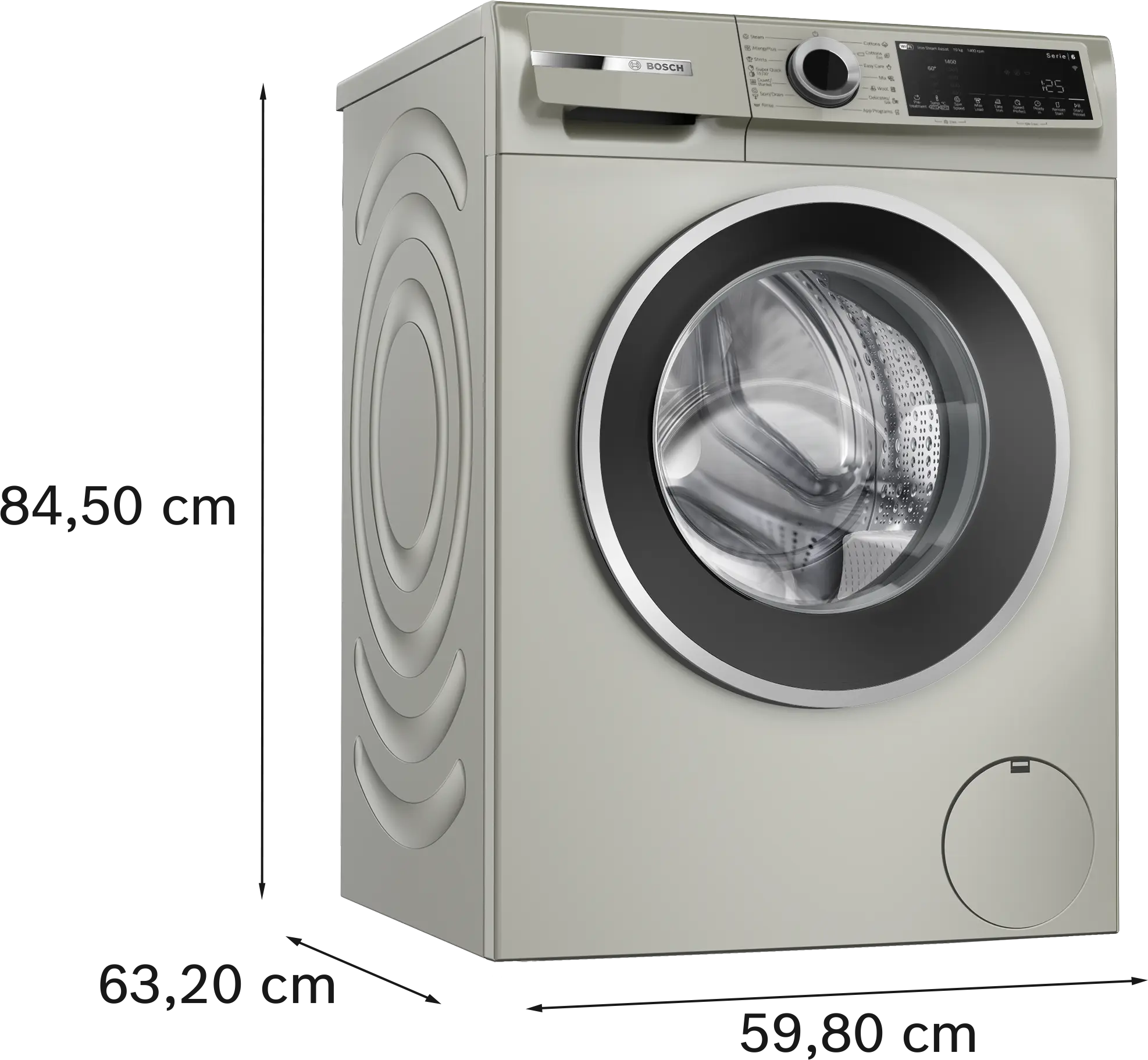 Bosch WGK254ZXZA 10kg Front Loader Washing Machine - Image 6