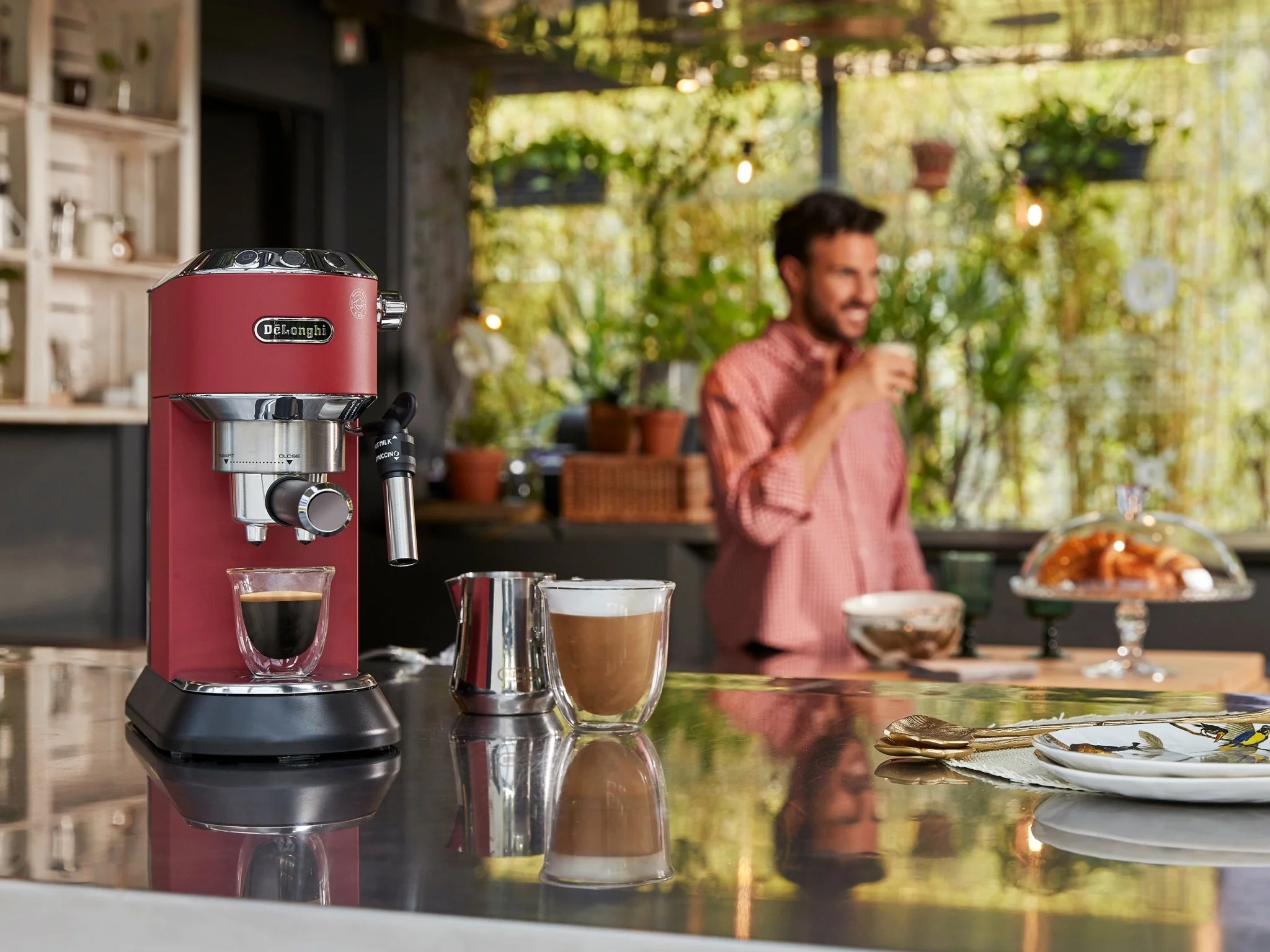 Delonghi ZA0132106271 Dedica Style - Matt Red - Image 9