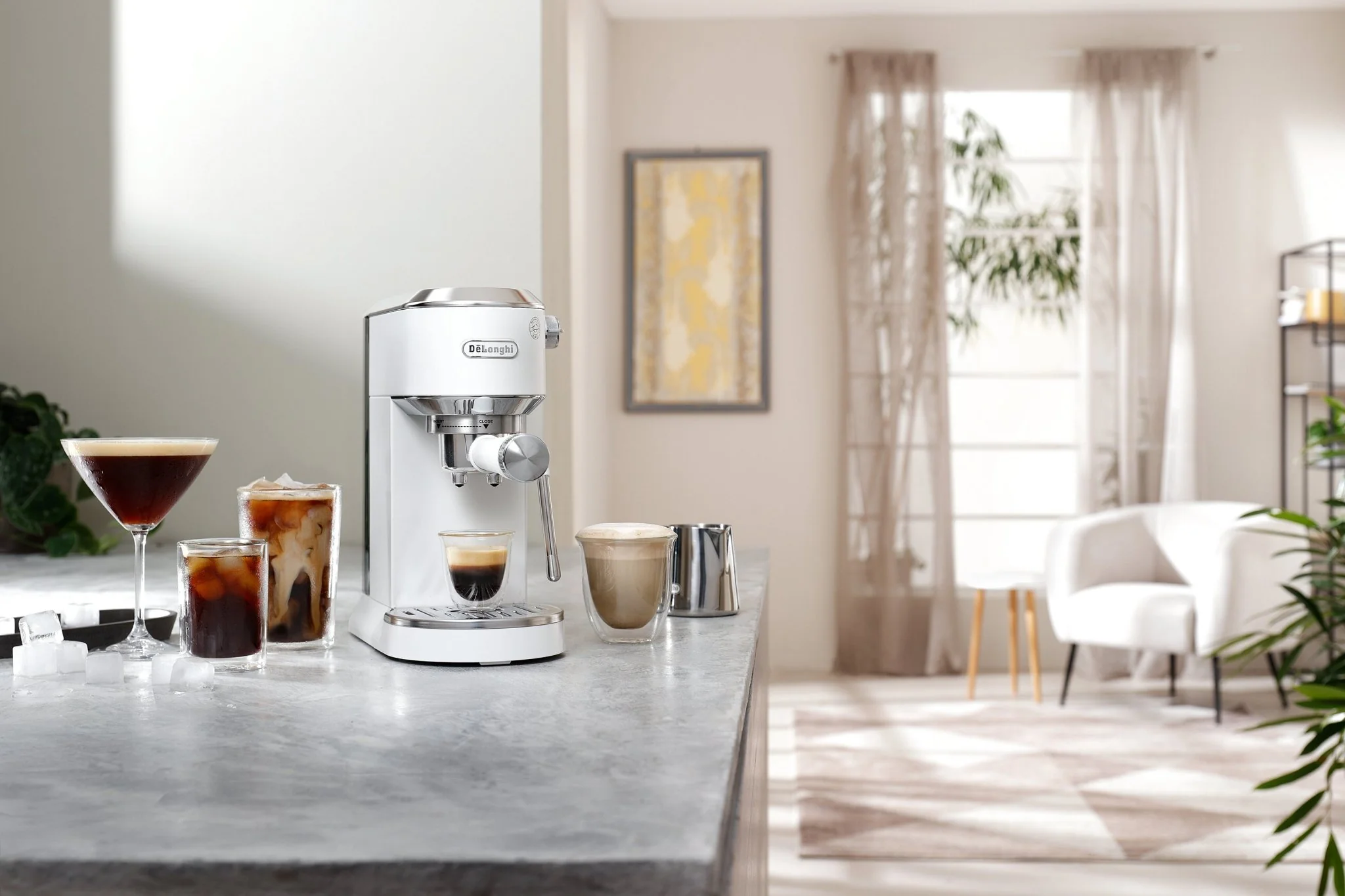 Delonghi EC890.WI Dedica Duo - White Harmony - Image 8