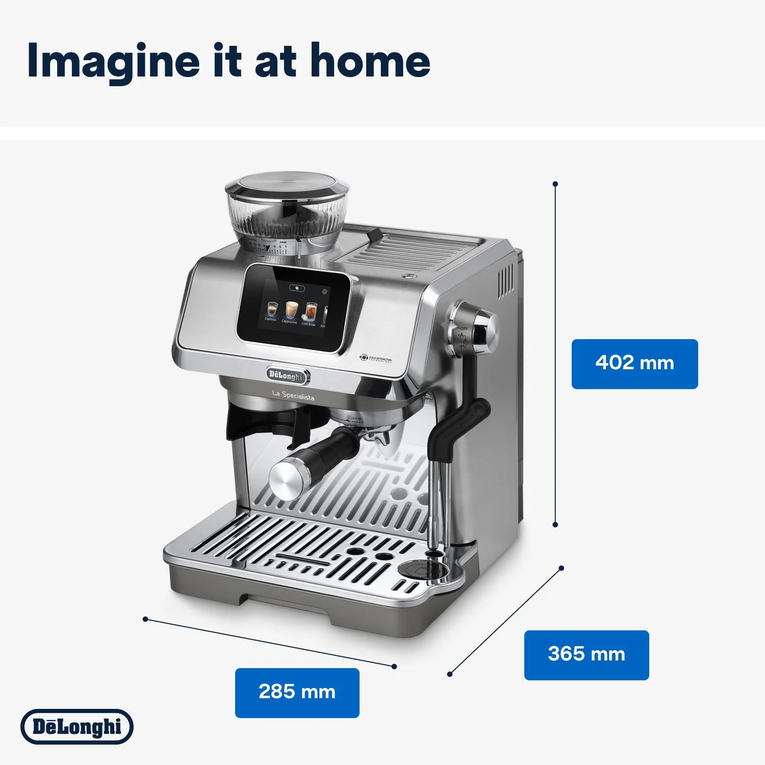 Delonghi EC9455.EX2 La Specialista Touch Espresso Pump Machine - Image 9