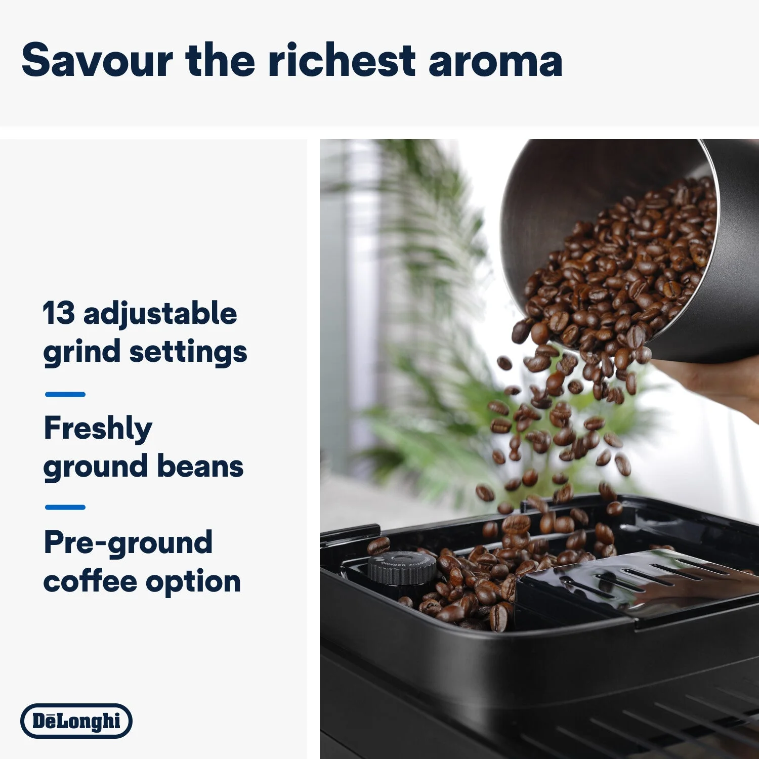 Delonghi ECAM310.60.GB Magnifica Evo Next Bean to Cup Coffee Machine - Image 5