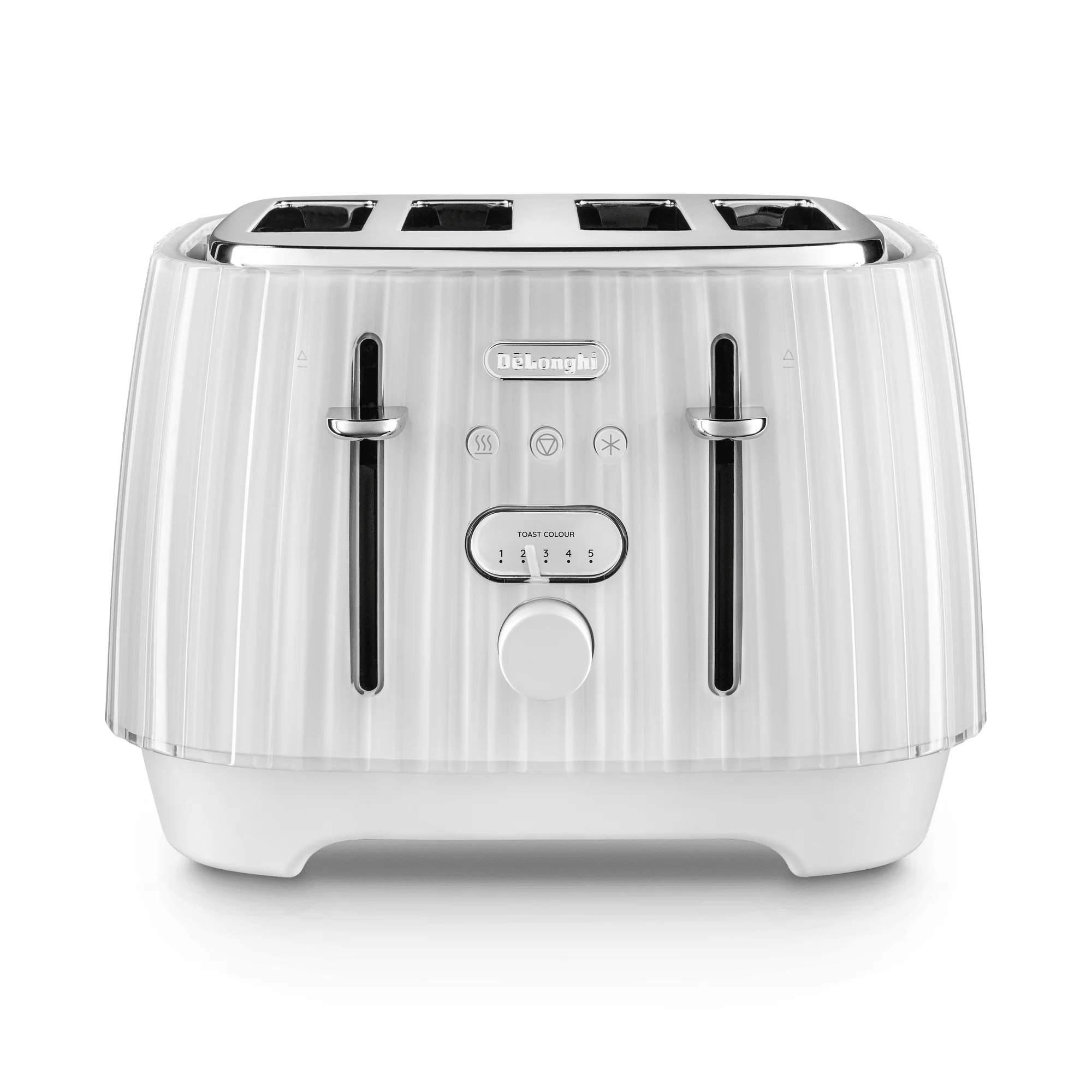 Delonghi CTD4003.W Furnace White Ballerina 4 Slice Toaster