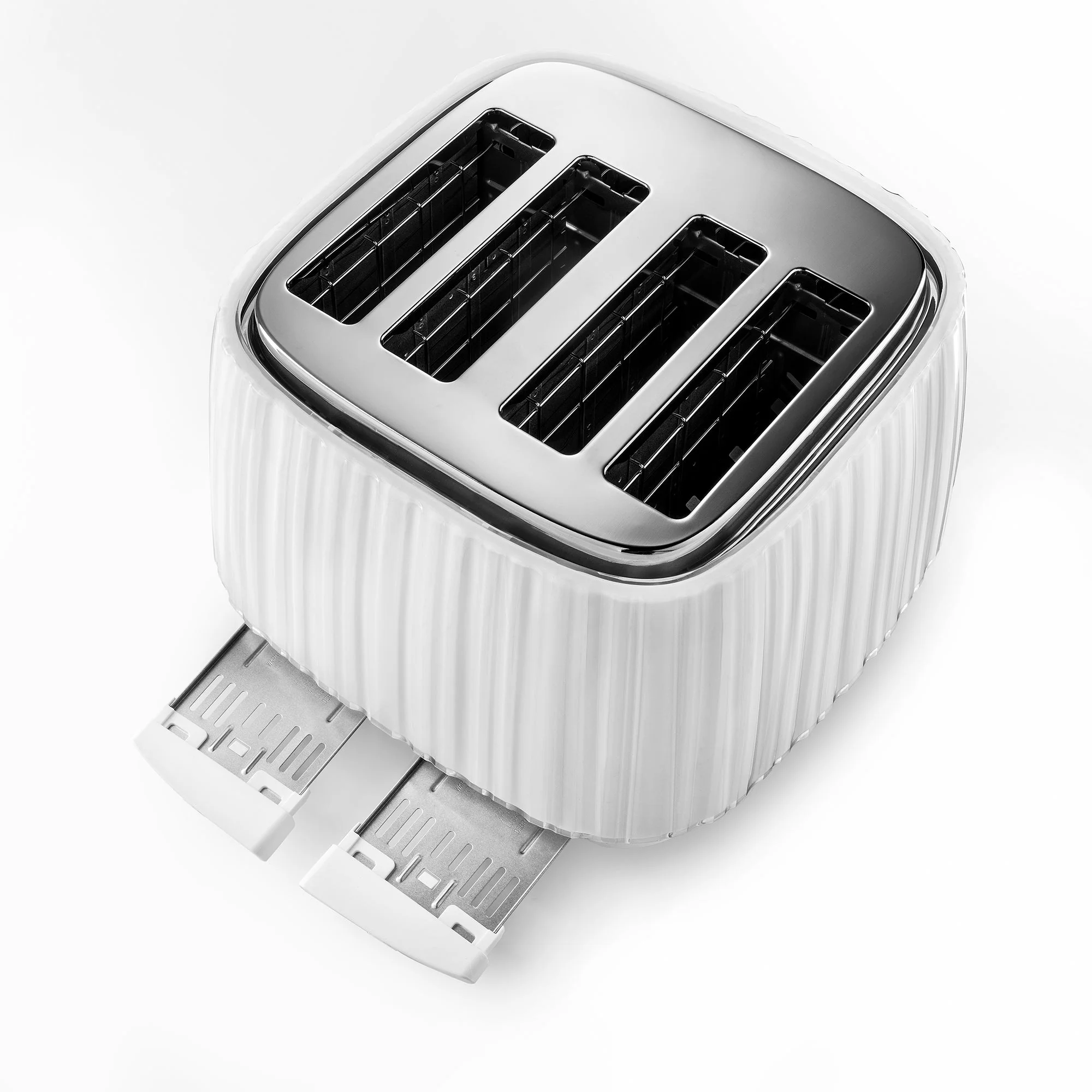 Delonghi CTD4003.W Furnace White Ballerina 4 Slice Toaster - Image 4
