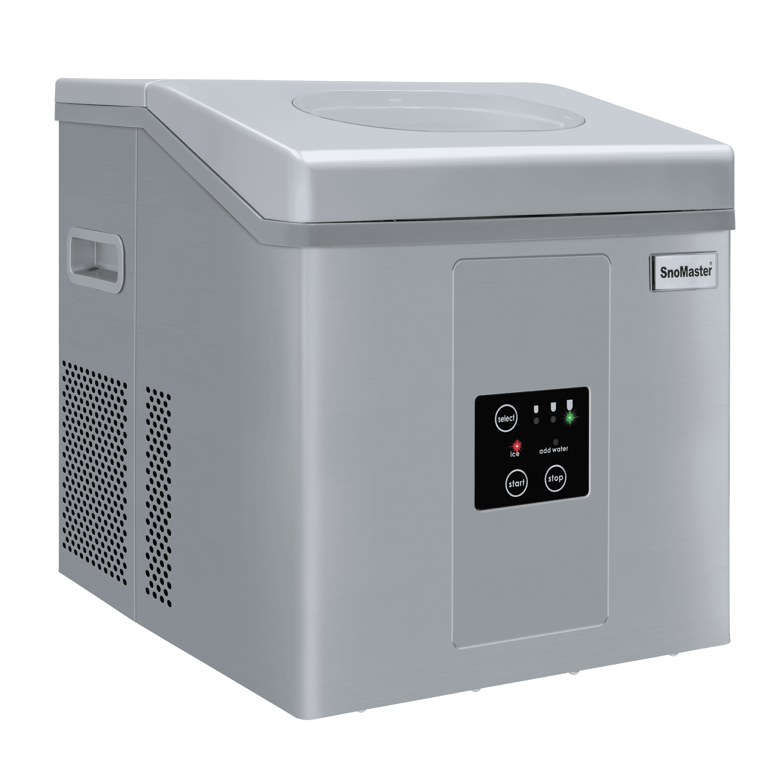 SnoMaster 15Kg/24Hr Counter-Top Bullet Type Ice-Maker - Stainless Steel - Image 4