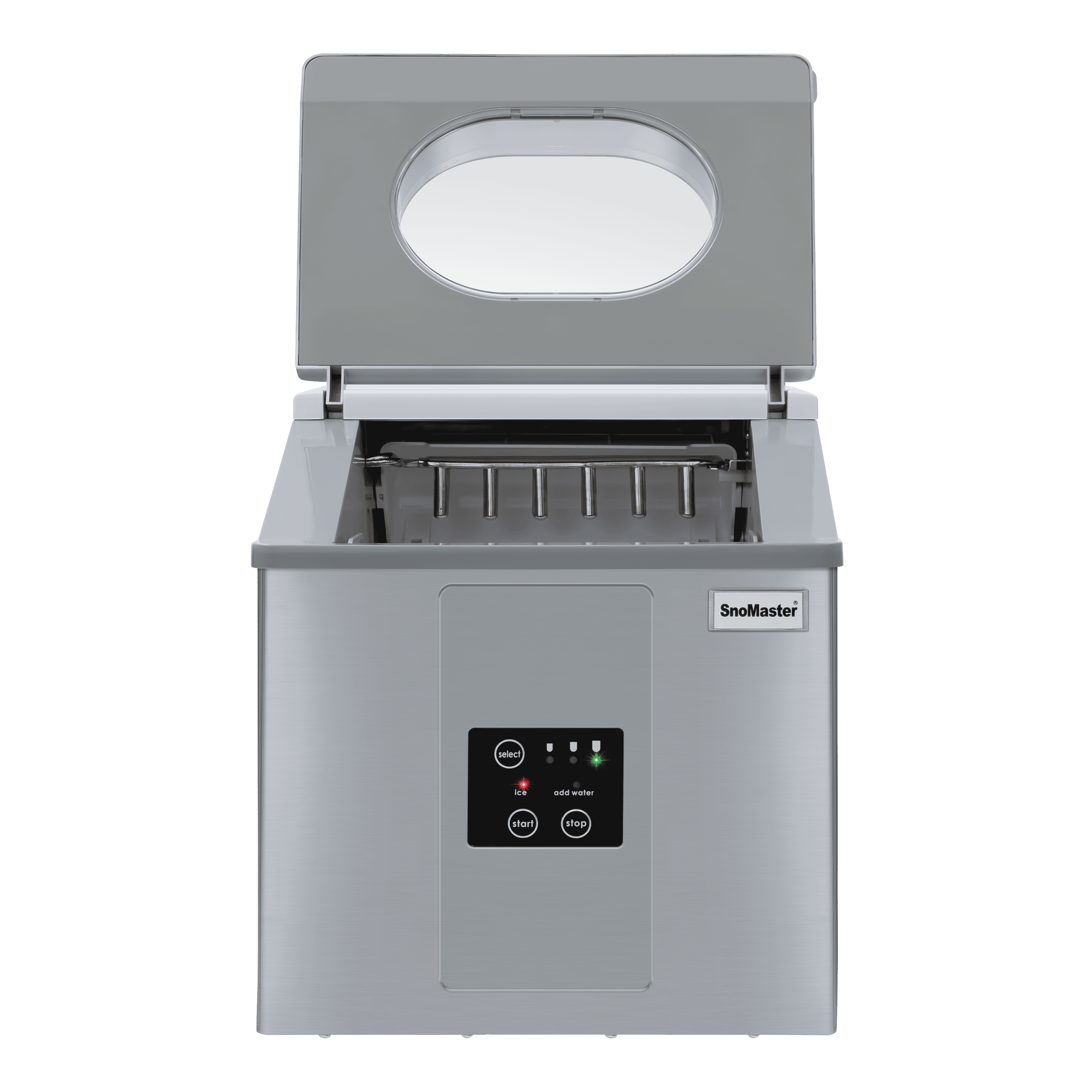 SnoMaster 15Kg/24Hr Counter-Top Bullet Type Ice-Maker - Stainless Steel - Image 6