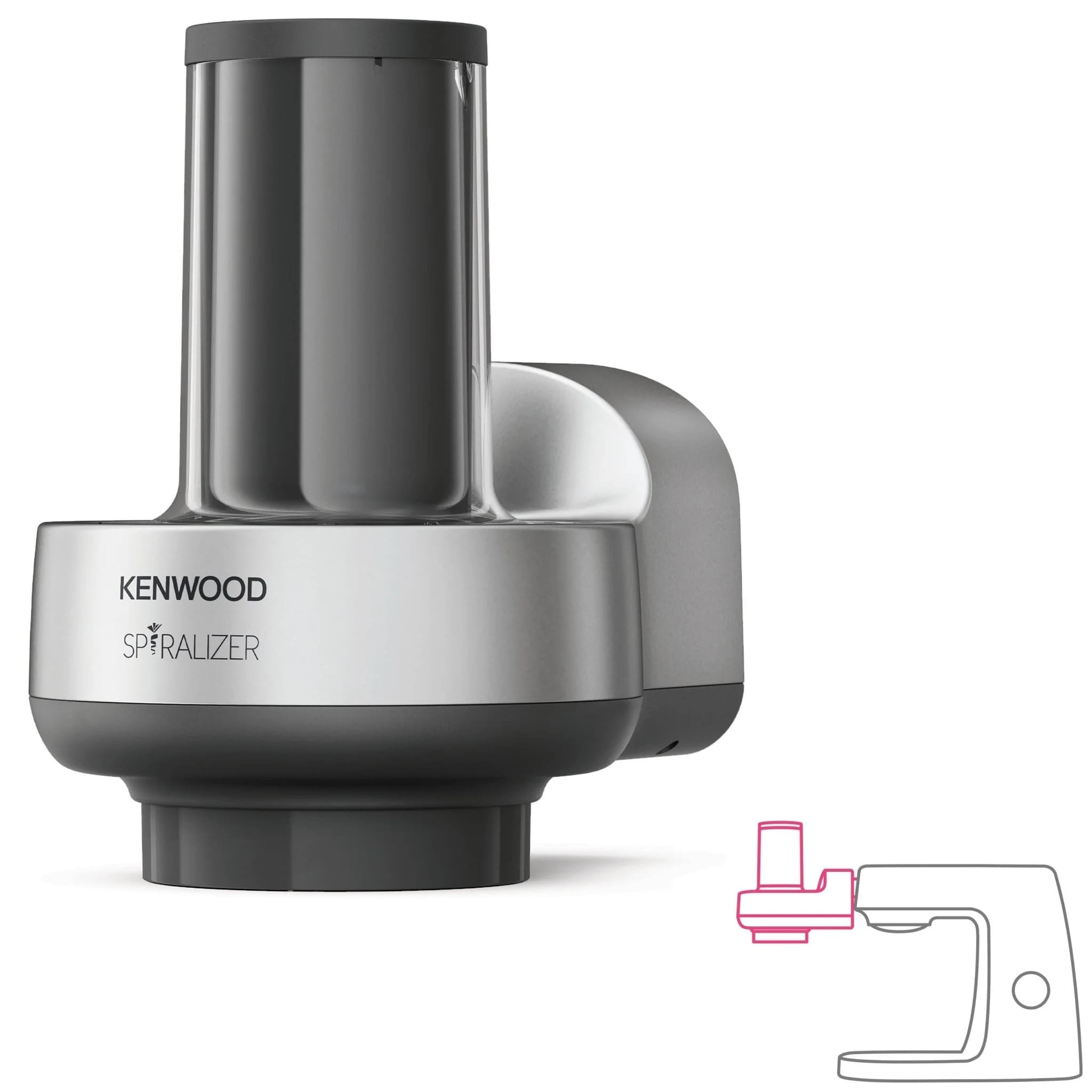 Kenwood KAX700PL Chef & Chef XL Spiralizer Attachment - Image 4