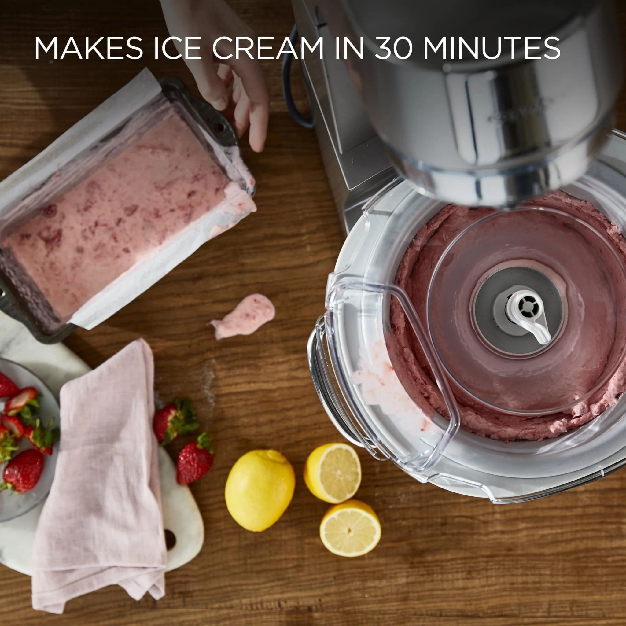 Kenwood KAX71.000WH 1L Frozen Dessert Maker - Image 5