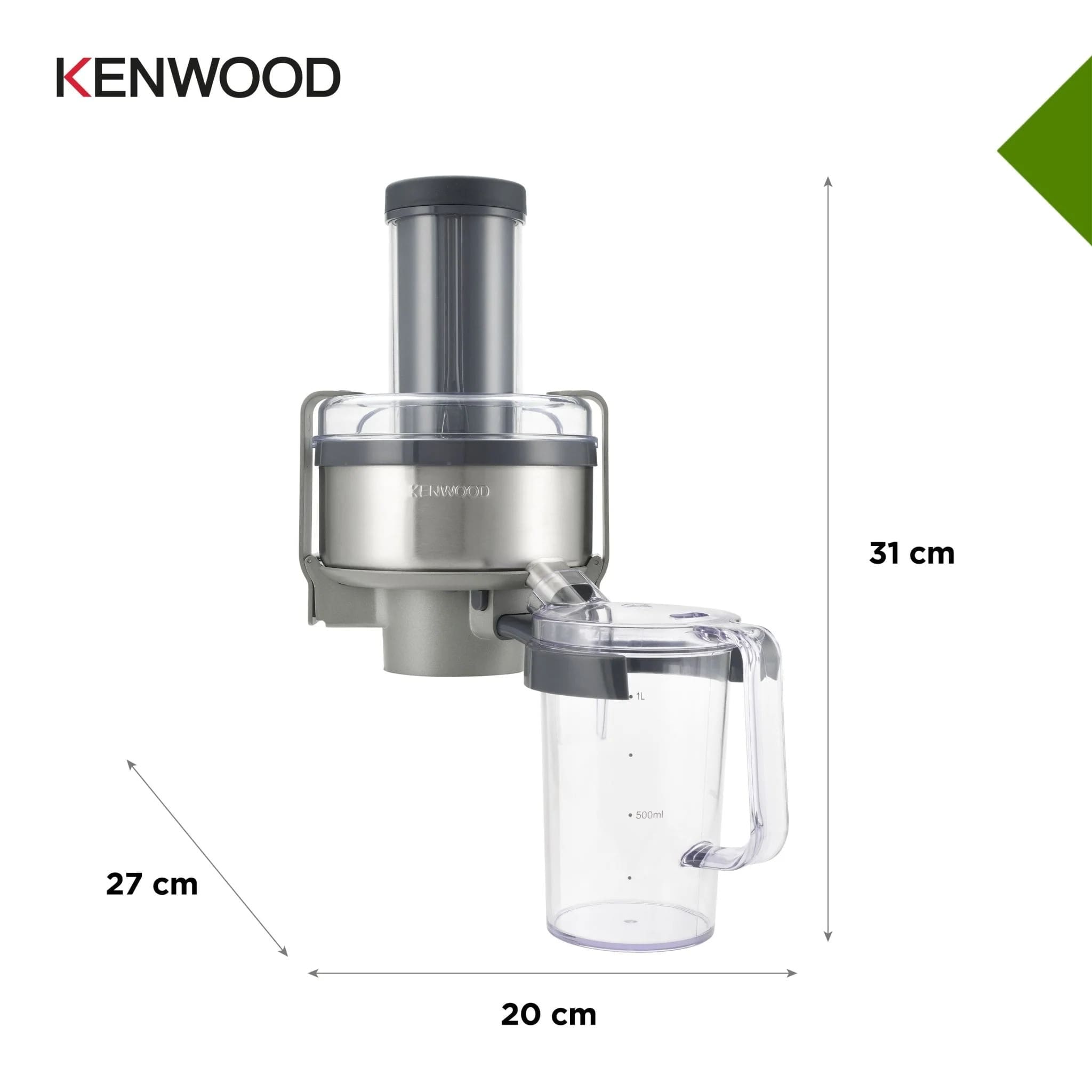 Kenwood AT641 Whole Apple Juicer Attachment - Image 3