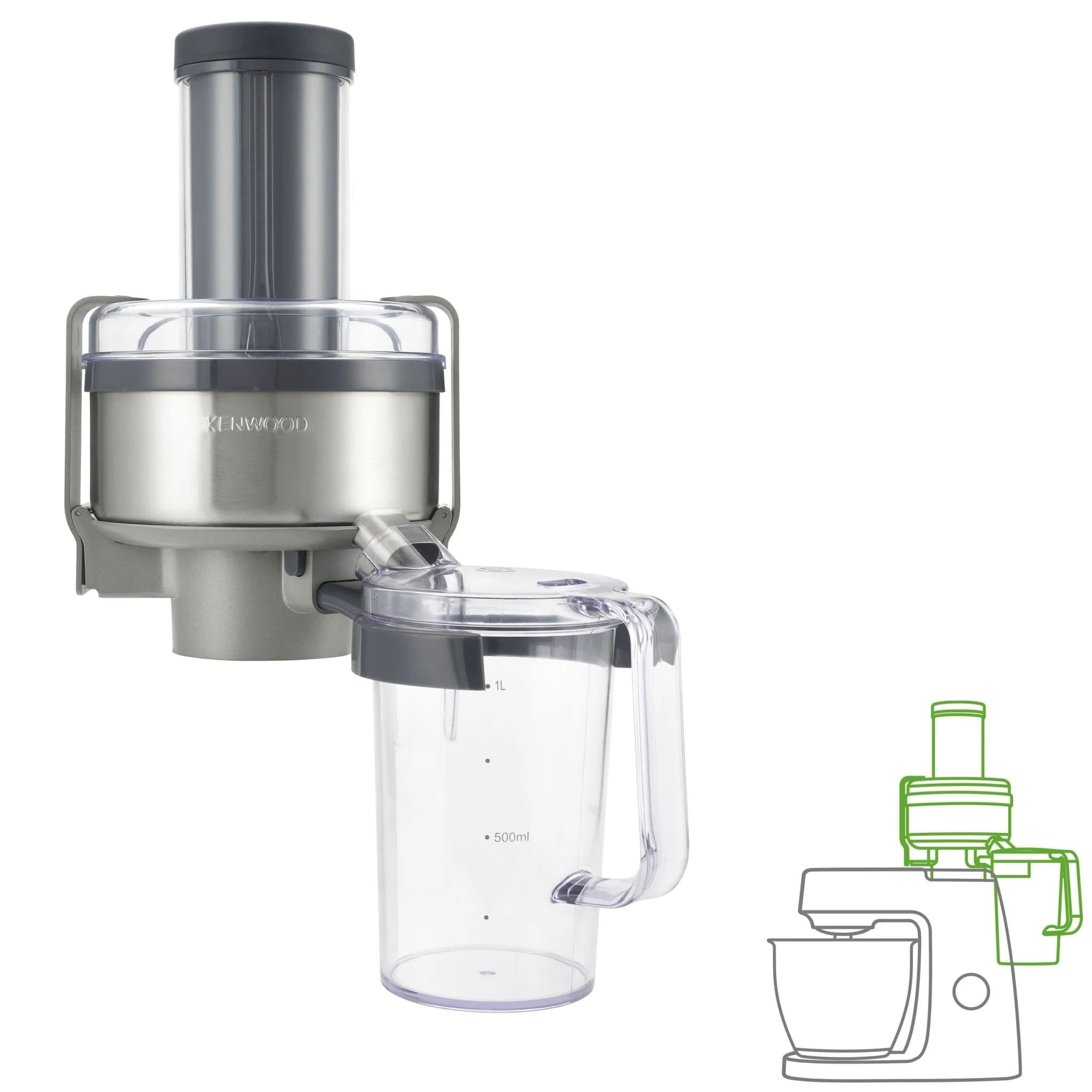 Kenwood AT641 Whole Apple Juicer Attachment - Image 4