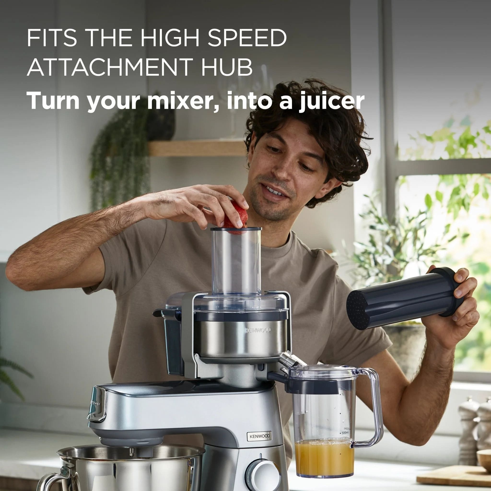 Kenwood AT641 Whole Apple Juicer Attachment - Image 7