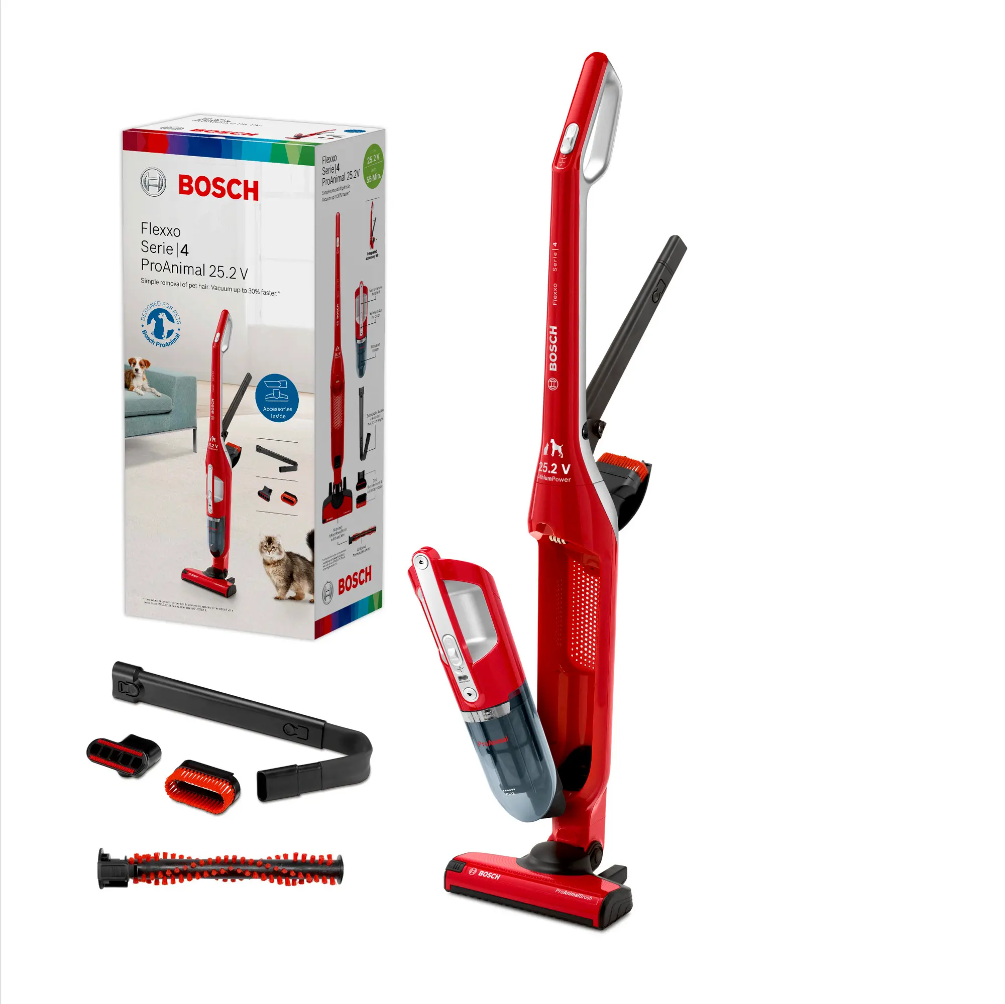 Bosch BBH3ZOO25 25.2V Cordless Handheld Vacuum Cleaner - Image 4
