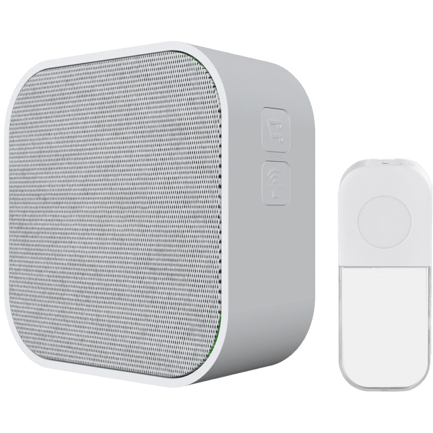 Ellies Secure Series - Wireless Doorbell - Battery operated Receiver and Transmitter -WT