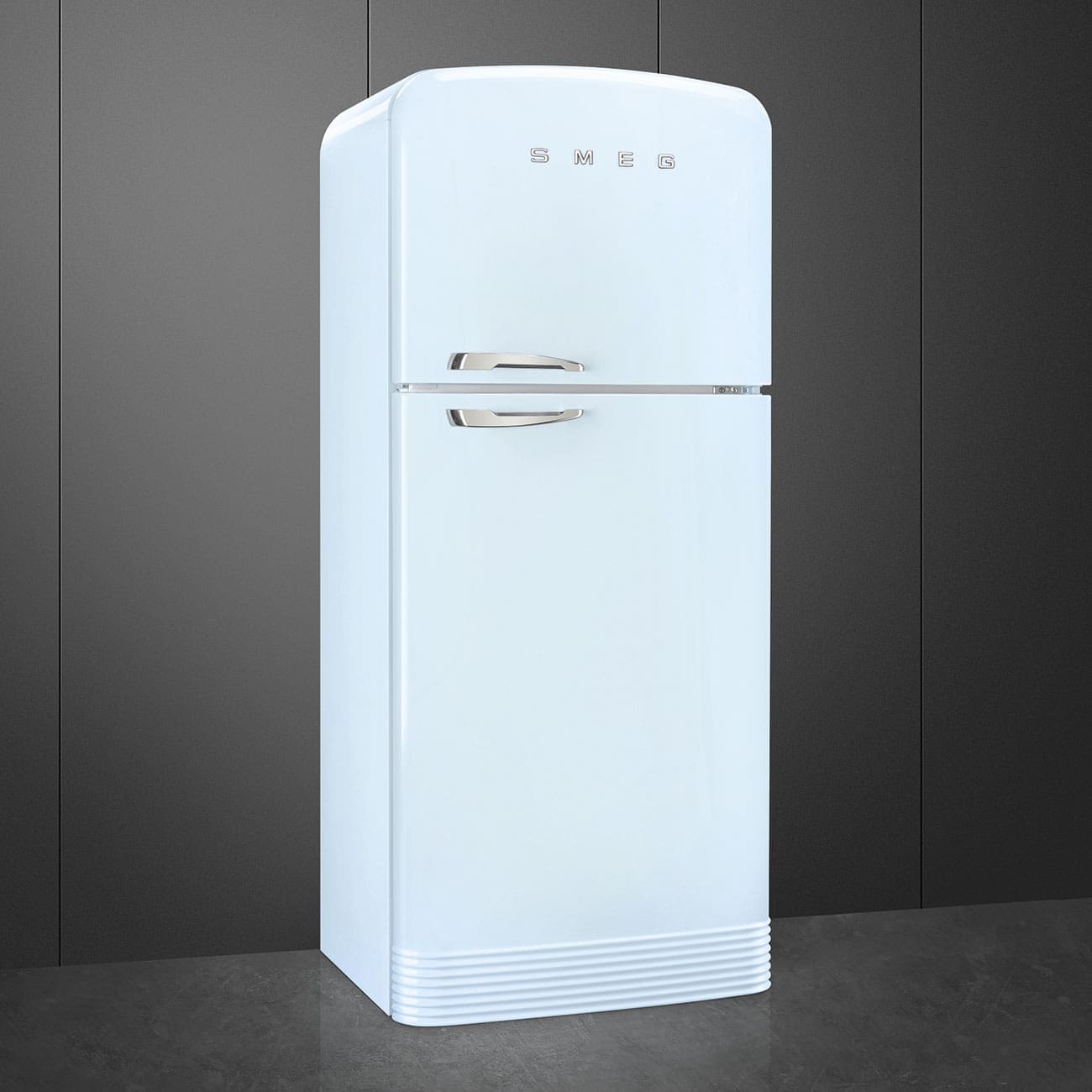 Smeg FAB50RPB5 '50's Style' 467L Pastel Blue Top Freezer Combi Fridge Freezer - Image 3