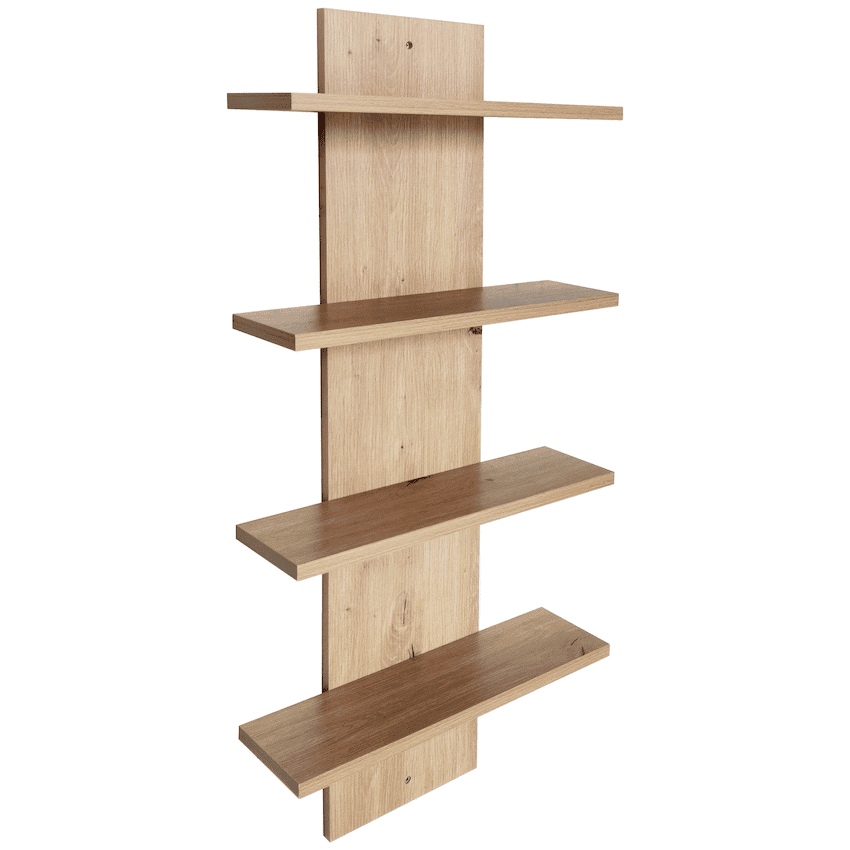 Everfurn Alex 4 Tier Wall Shelf