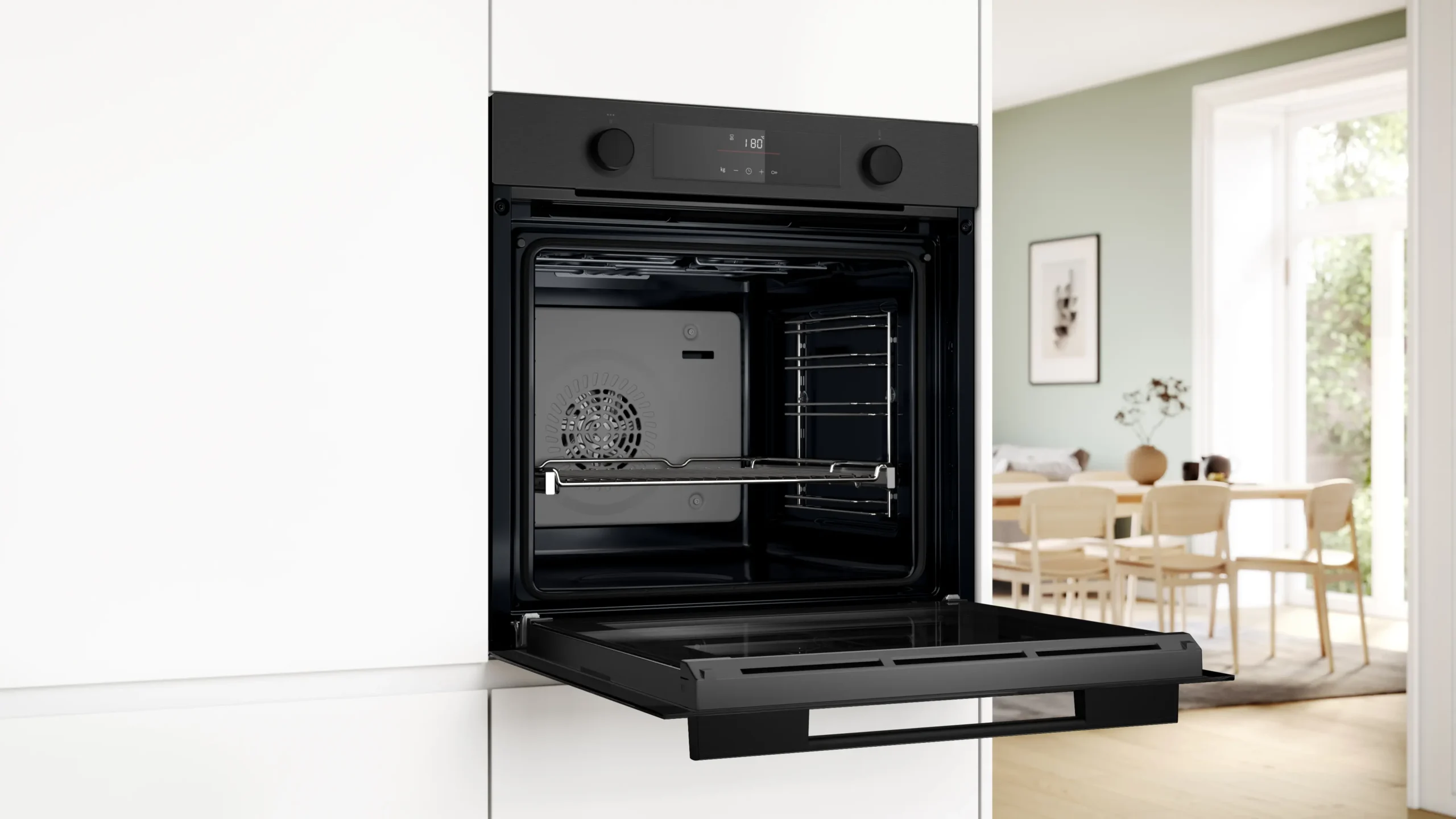 Bosch HUA736EG0Z Serie 4 60cm Built-in Steam Oven - Image 2
