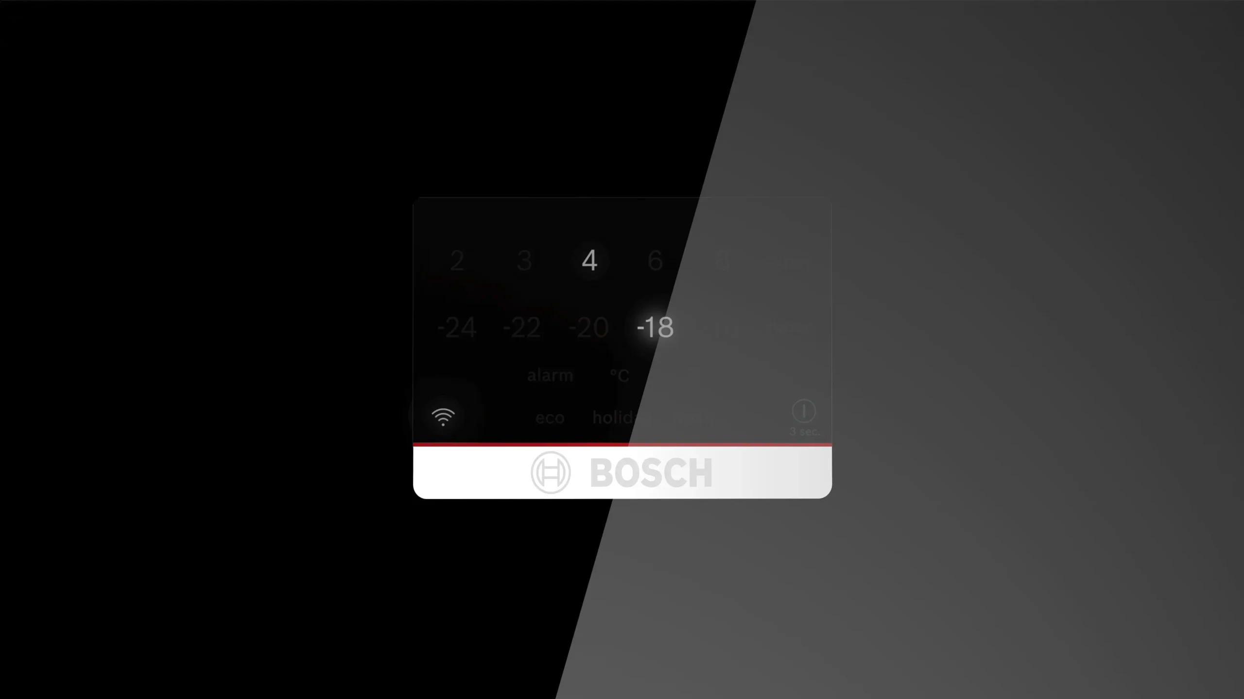 Bosch KGN56LB31U Serie 6 505L Black Glass Door Fridge-Freezer - Image 3