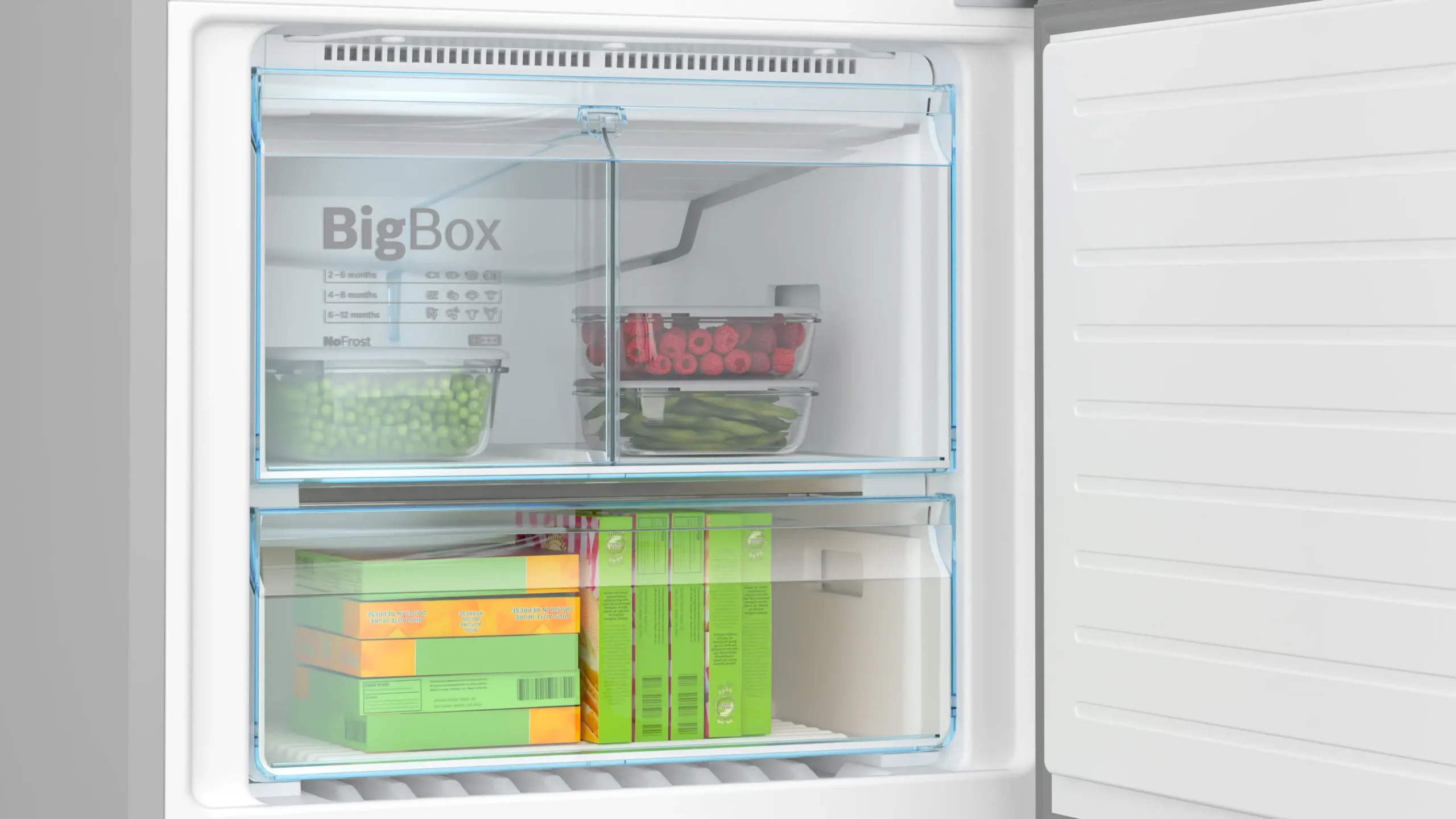 Bosch KGN76CI30U Serie 6 521L Inox Fridge-Freezer - Image 6