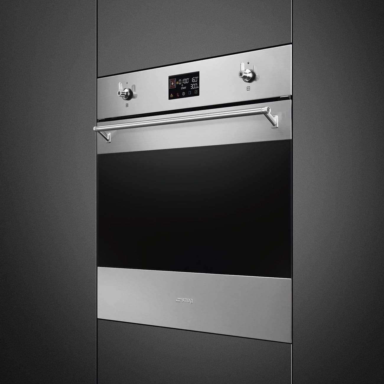 Smeg SO6302M2X 60cm St Steel Oven 68lt Nett, NEW Galileo Micro Combo 10 Function - Image 2